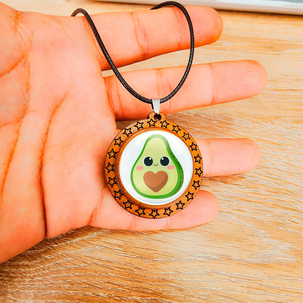 Collar Aguacate Love Unisex + Estuche