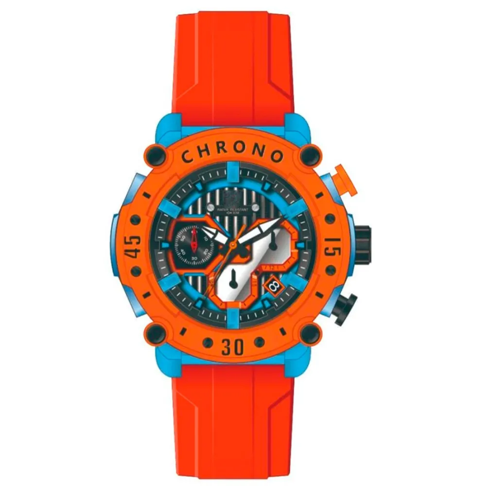 Reloj G-force Original H4056g Calendario Deportivo + Estuche