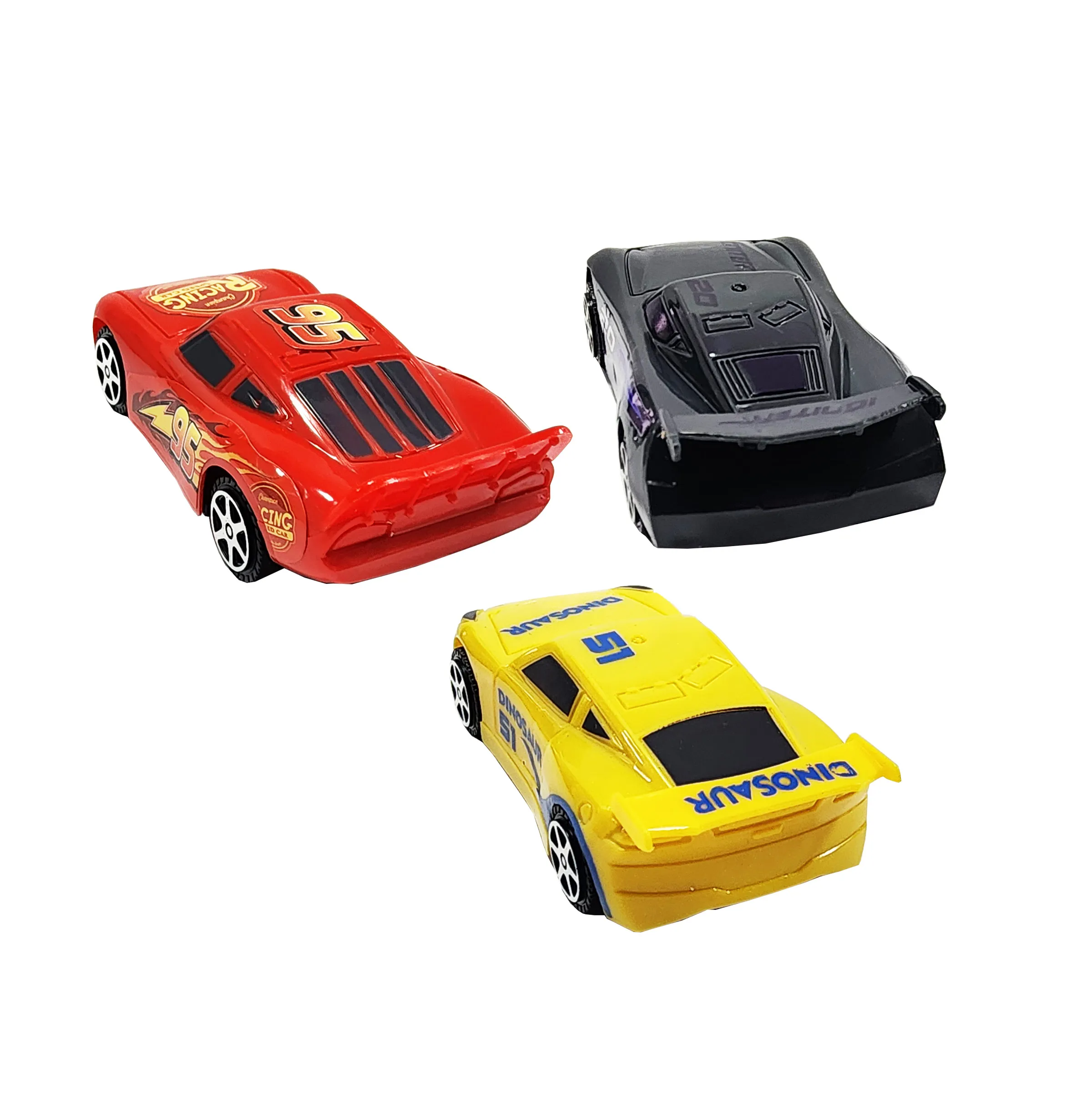 Rayo Mcqueen Dinoco Jackson Carro Cars Juguete Coleccion X 3