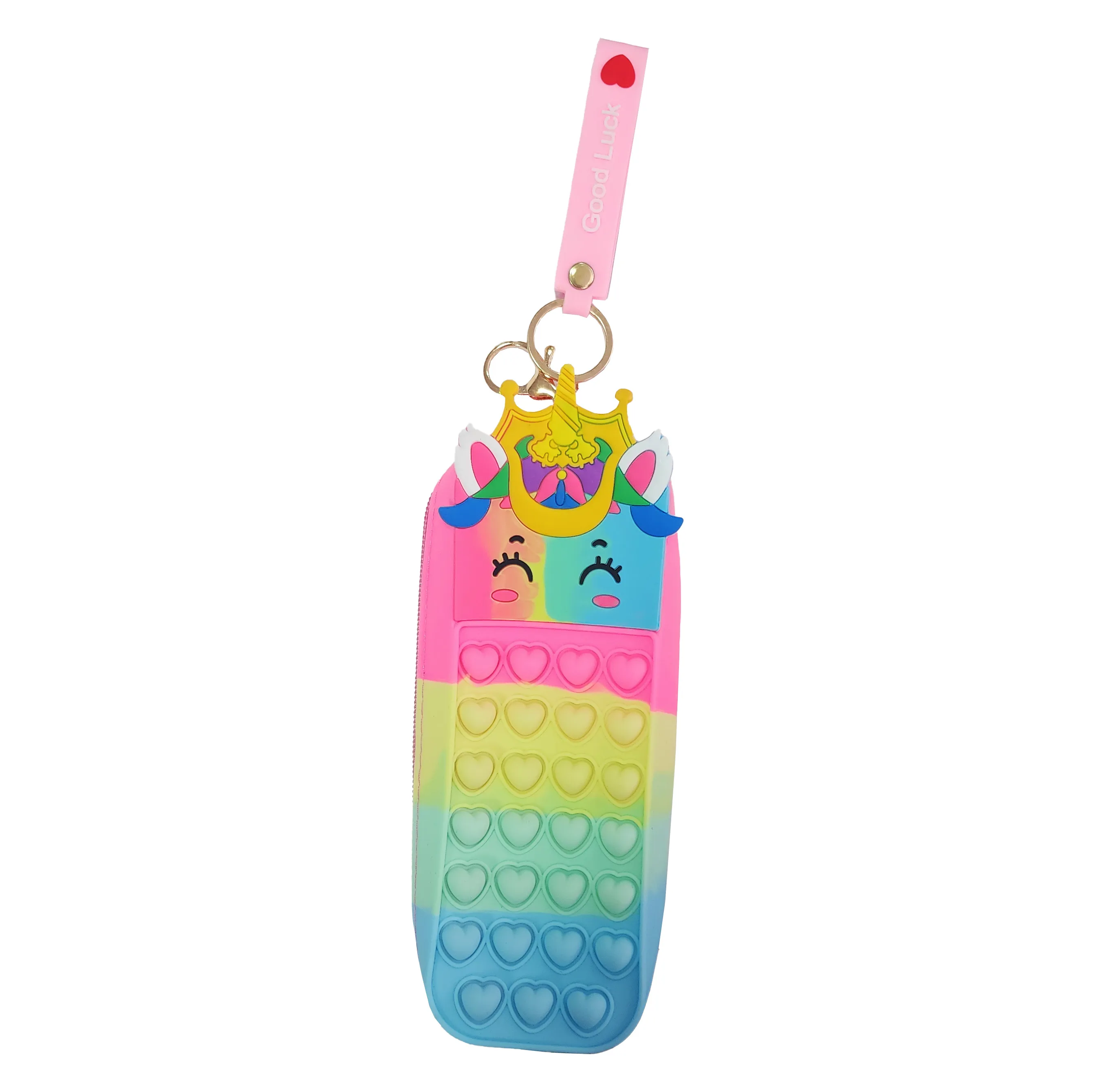 Push Pop It Bolso Unicornio Kawai, Monedero Popit Cartuchera