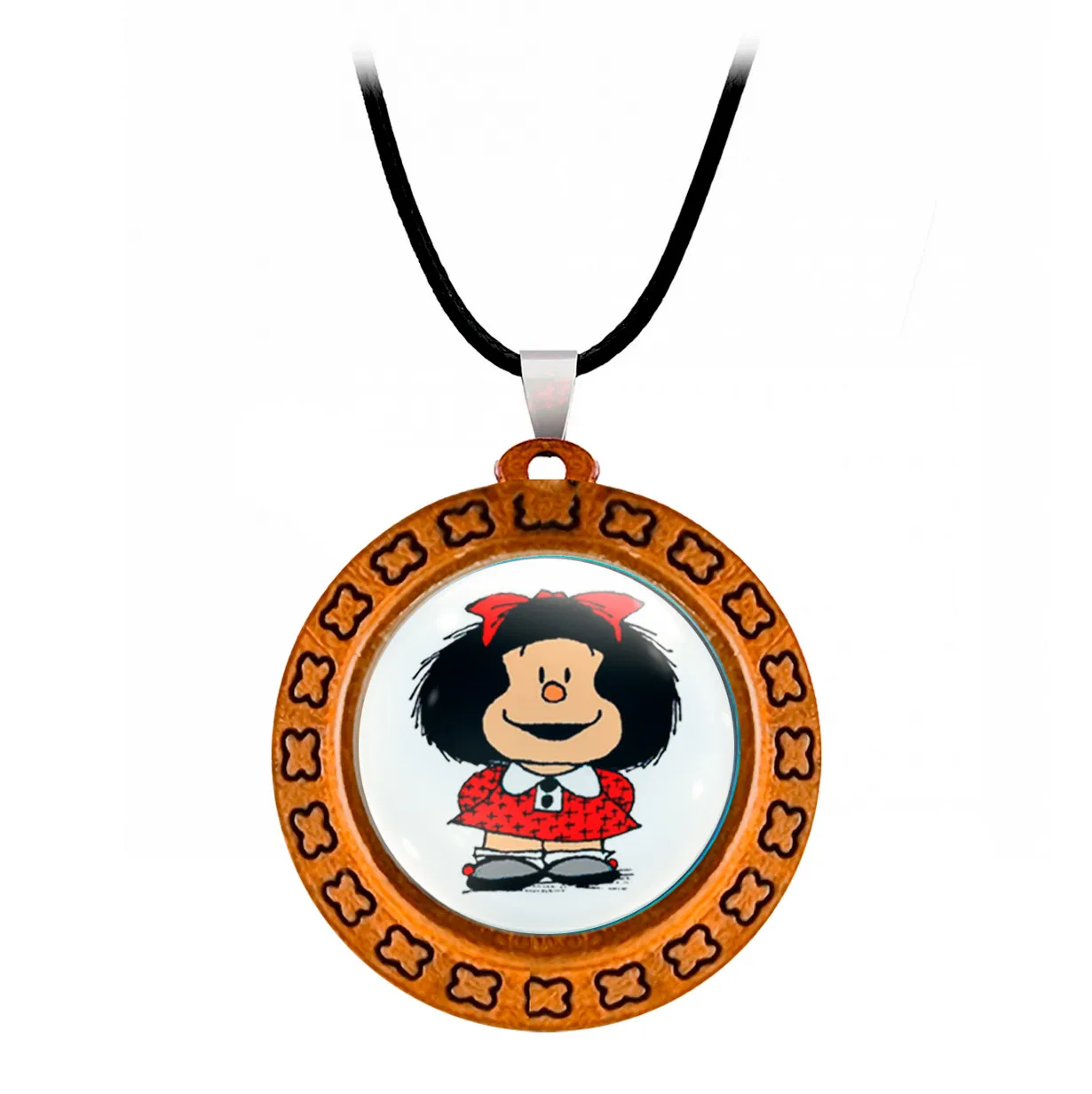 Collar Mafalda Comic Mujer Detalle + Estuche