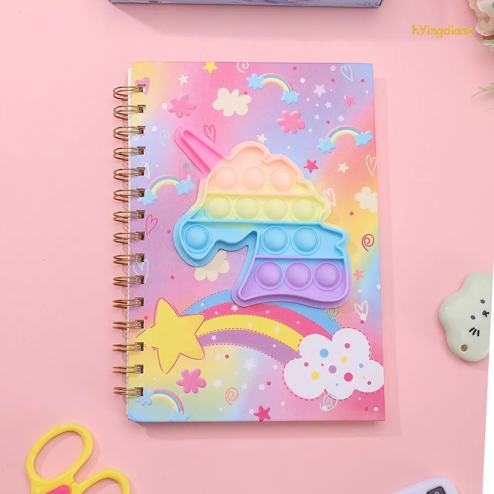 Agenda Libreta Push Popit Popit Interactivo Figuras Unisex