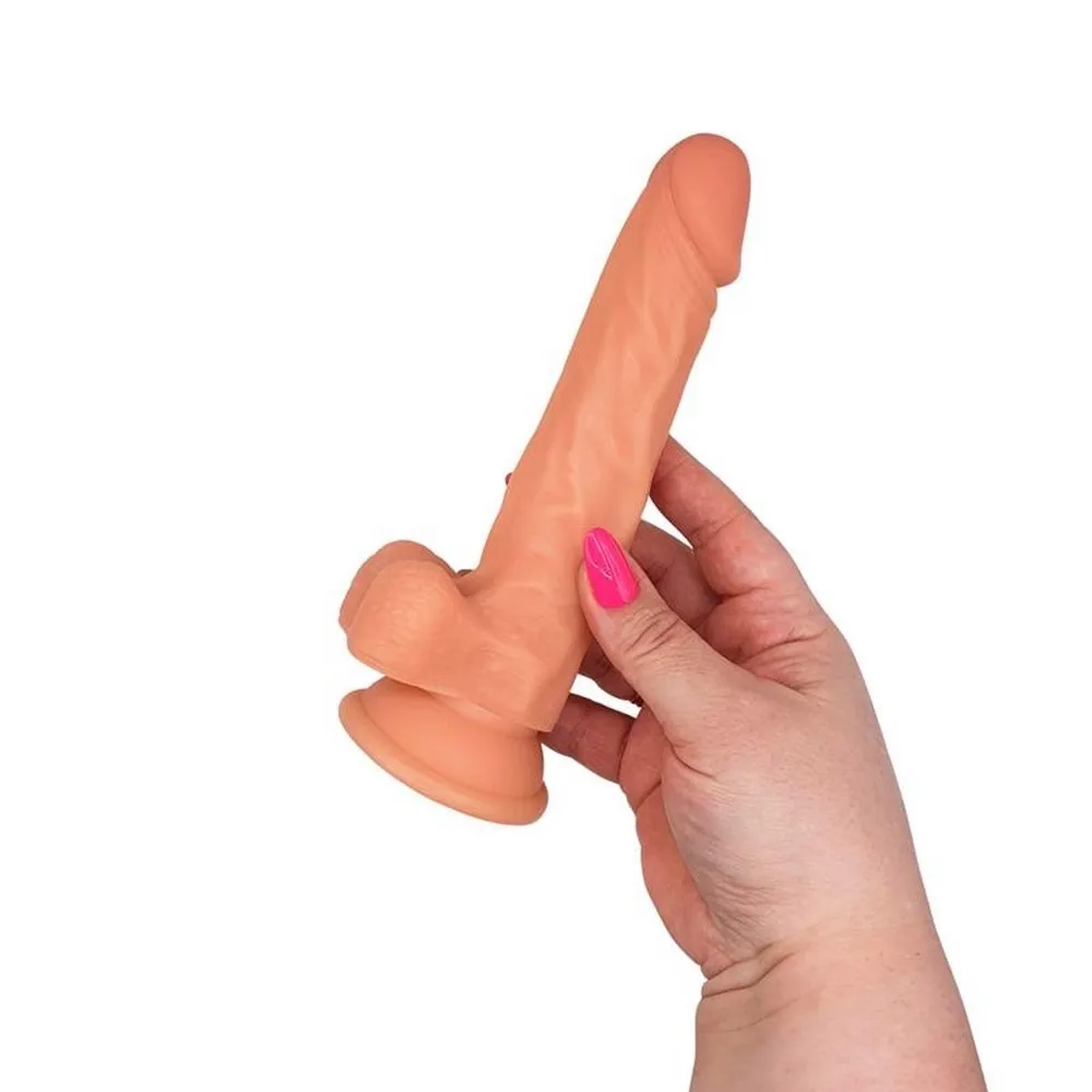 Dildo Consolador Realista Con Chupa /juguete Sexual 26495-49