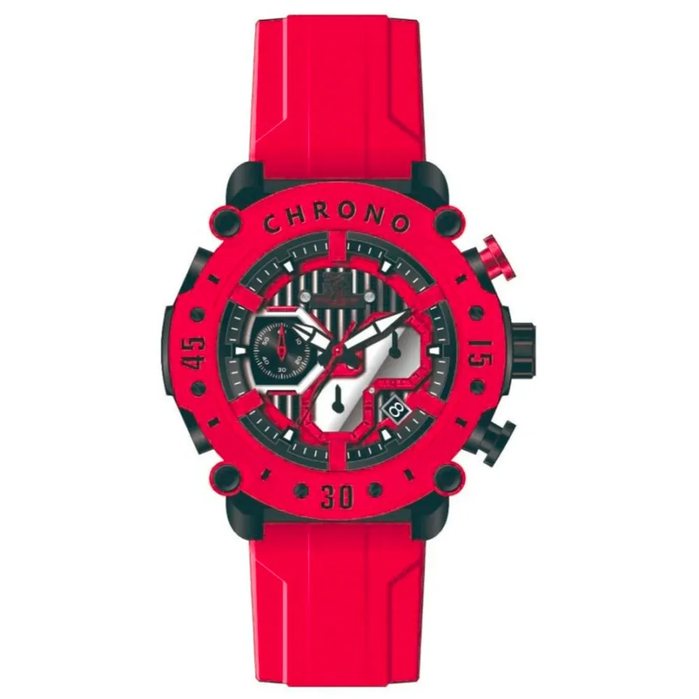 Reloj G-force Original H4056g Calendario Deportivo + Estuche