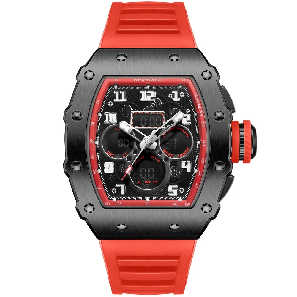 Reloj Digital Analogo G-force Al179 Deportivo + Estuche 