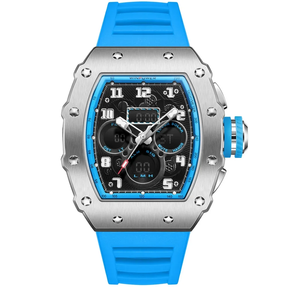 Reloj Digital Analogo G-force Al179 Deportivo + Estuche 