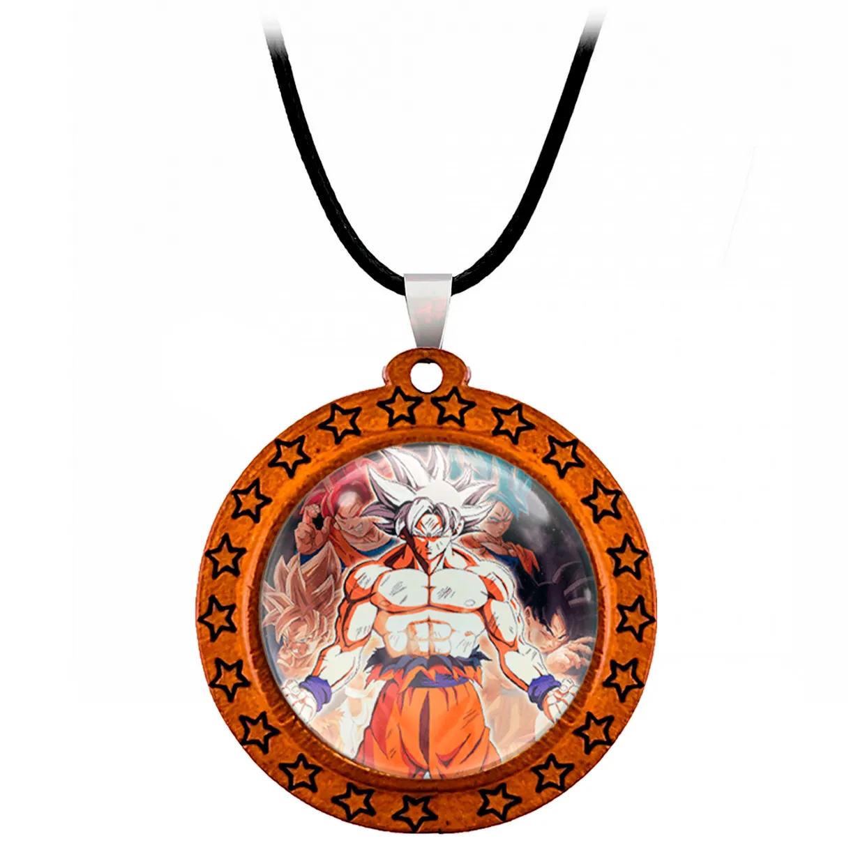 Collar Goku Dragon Ball Z Unisex Detalle + Estuche