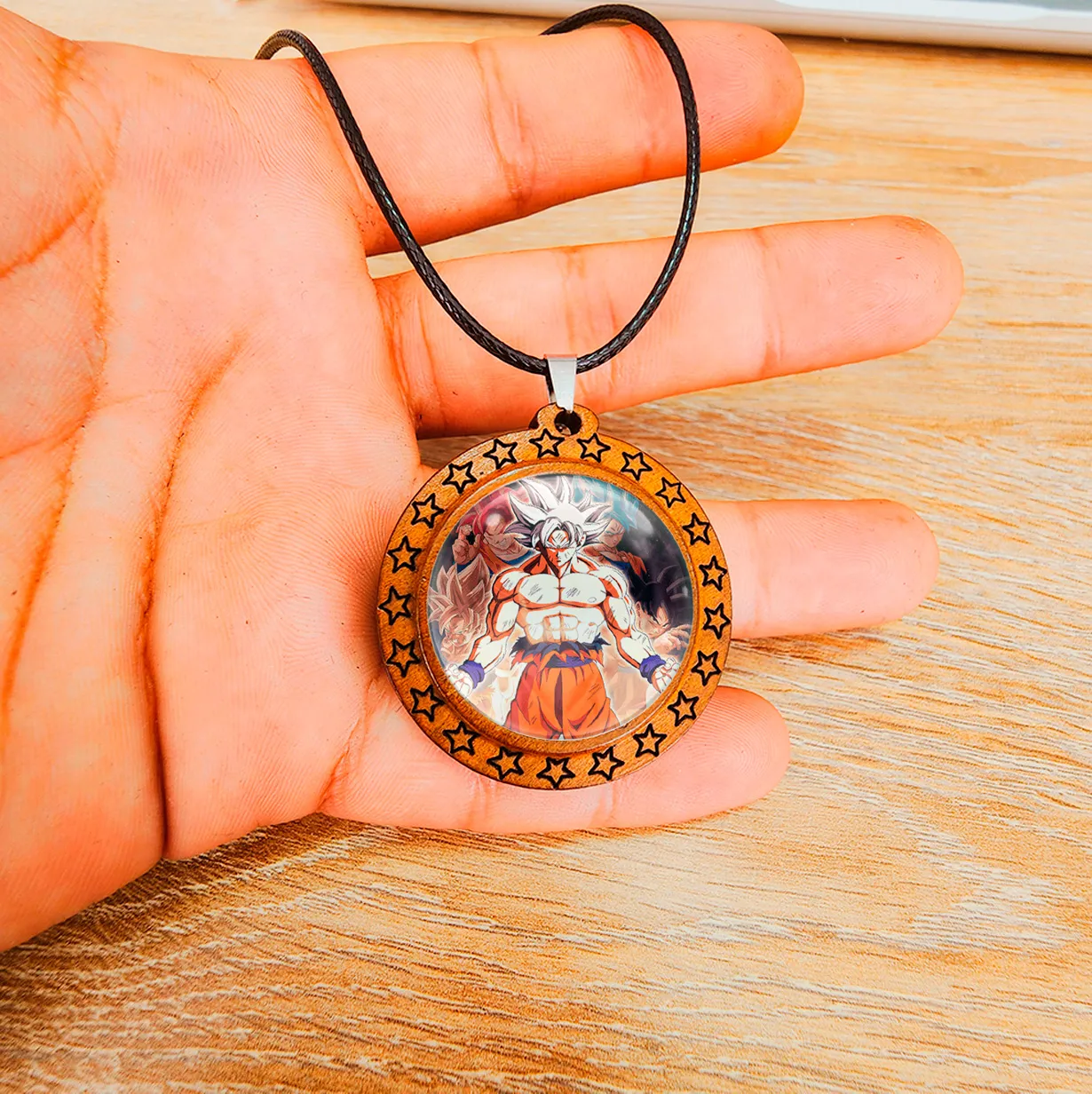 Collar Goku Dragon Ball Z Unisex Detalle + Estuche