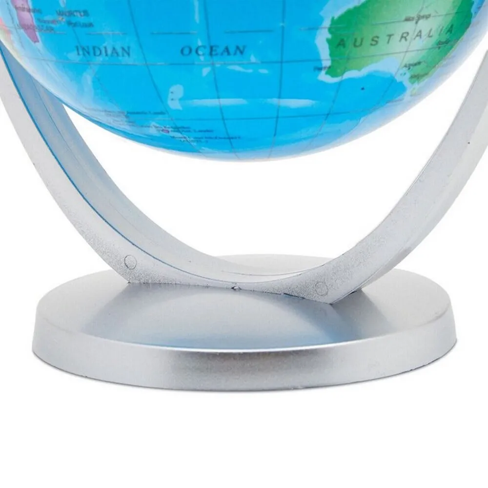 Mapamundi Globo Terráqueo De Escritorio Mundo Mapas Azul