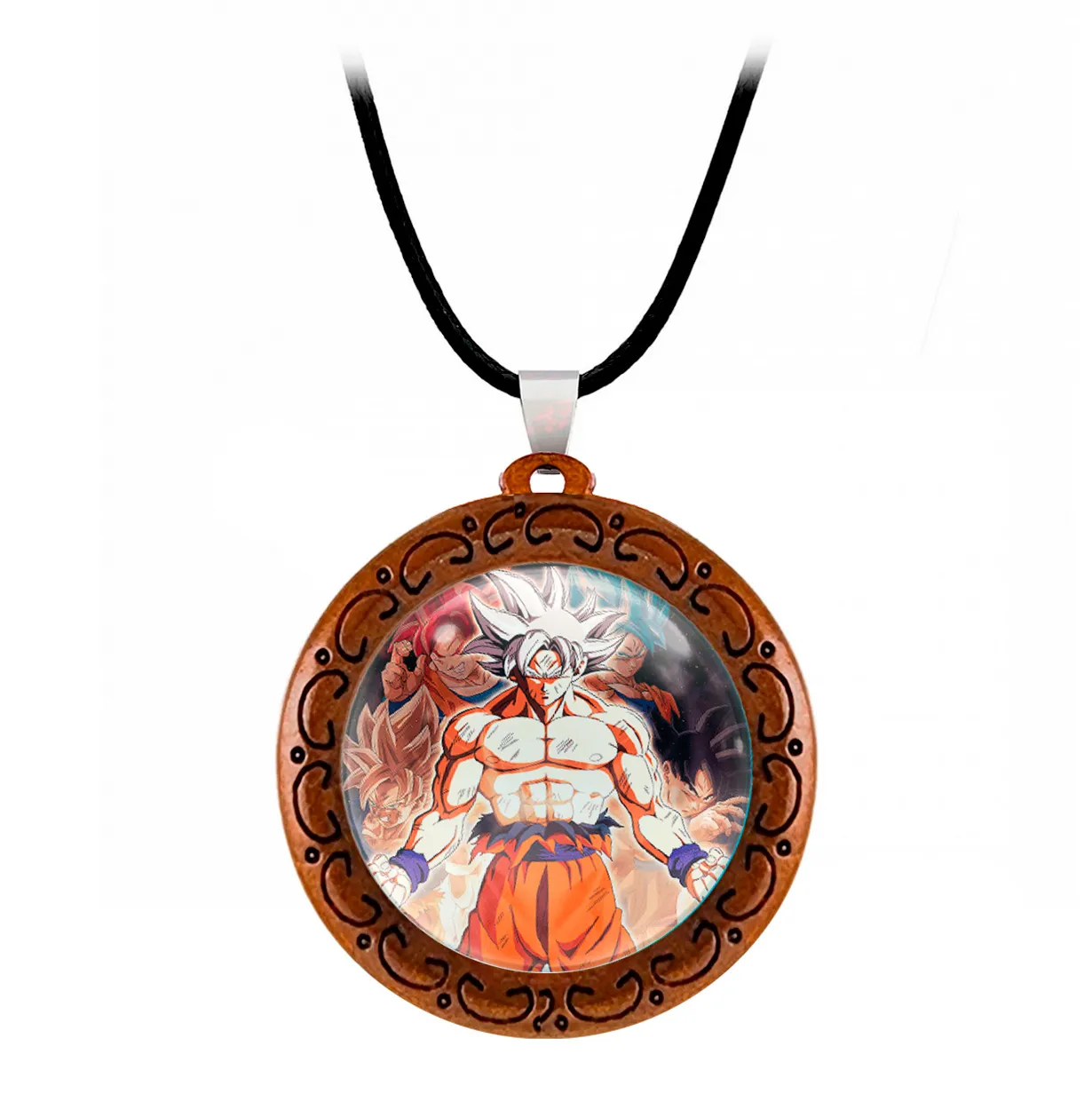 Collar Goku Dragon Ball Z Unisex Detalle + Estuche