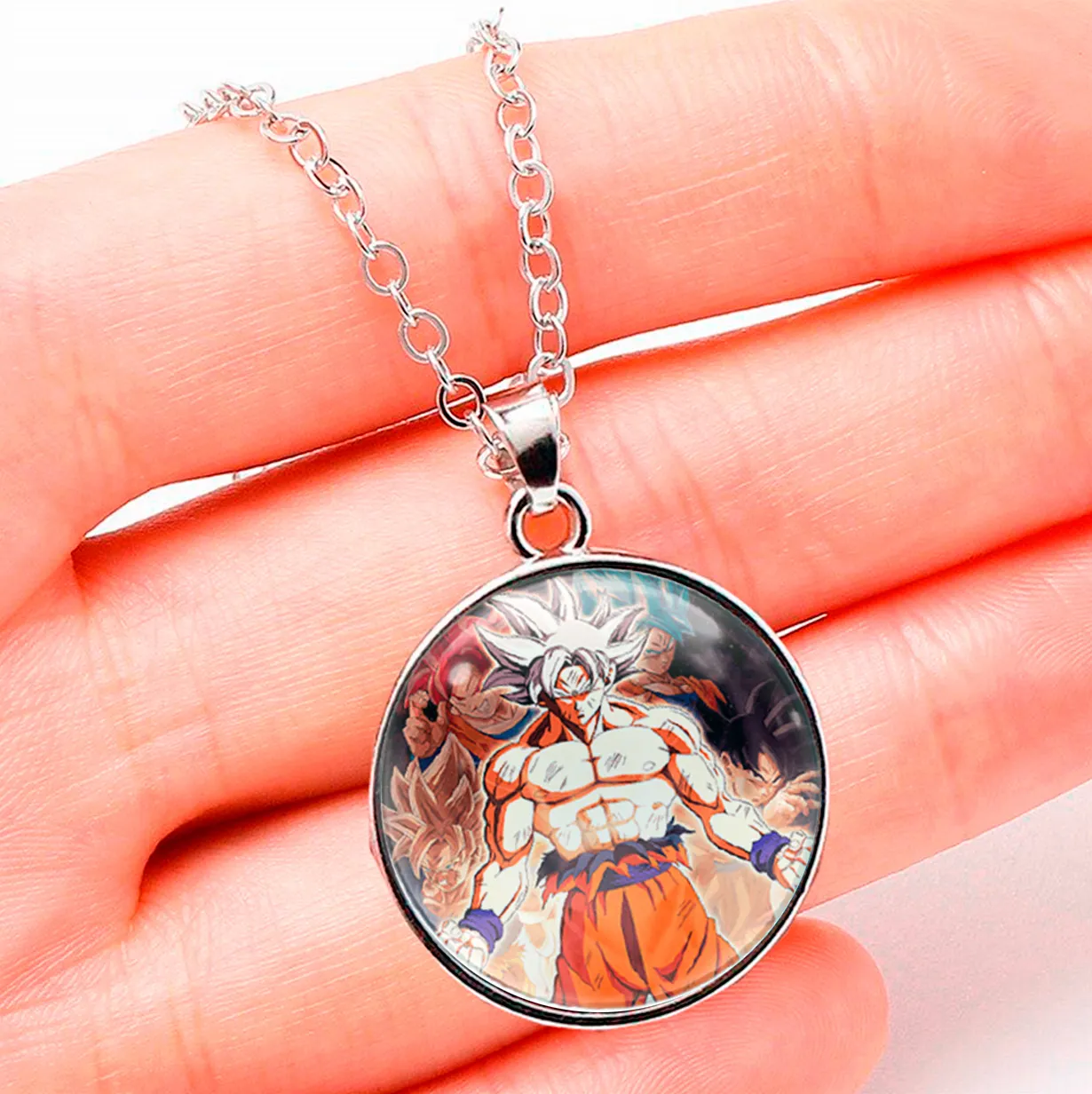 Collar Goku Dragon Ball Z Unisex Detalle + Estuche