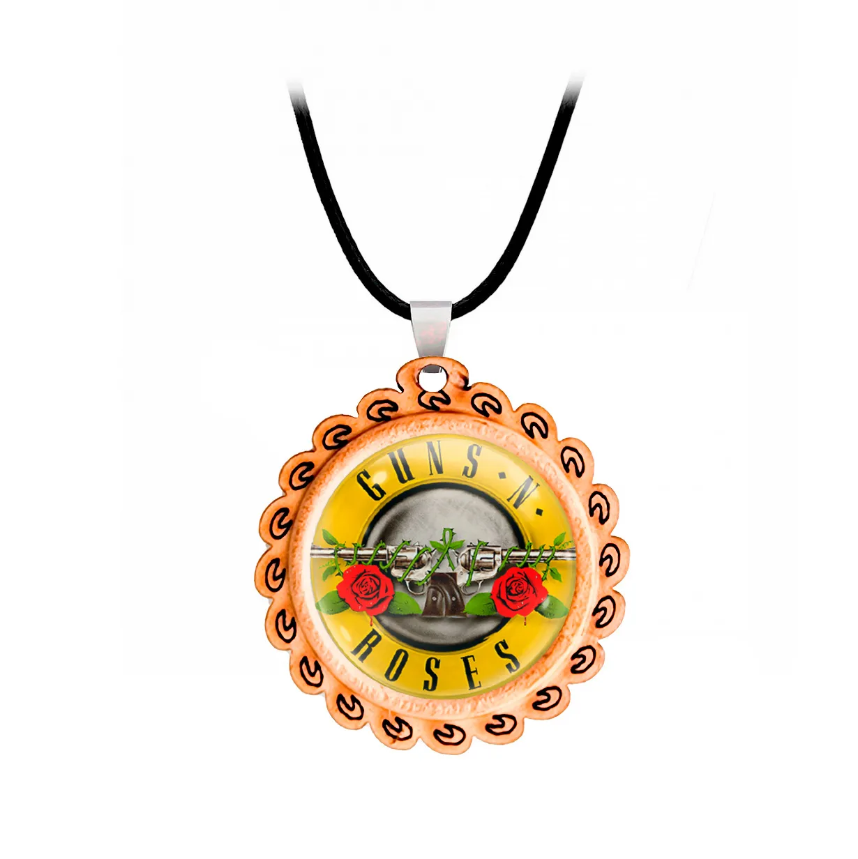 Collar Guns N' Roses Rock Musica Unisex + Estuche