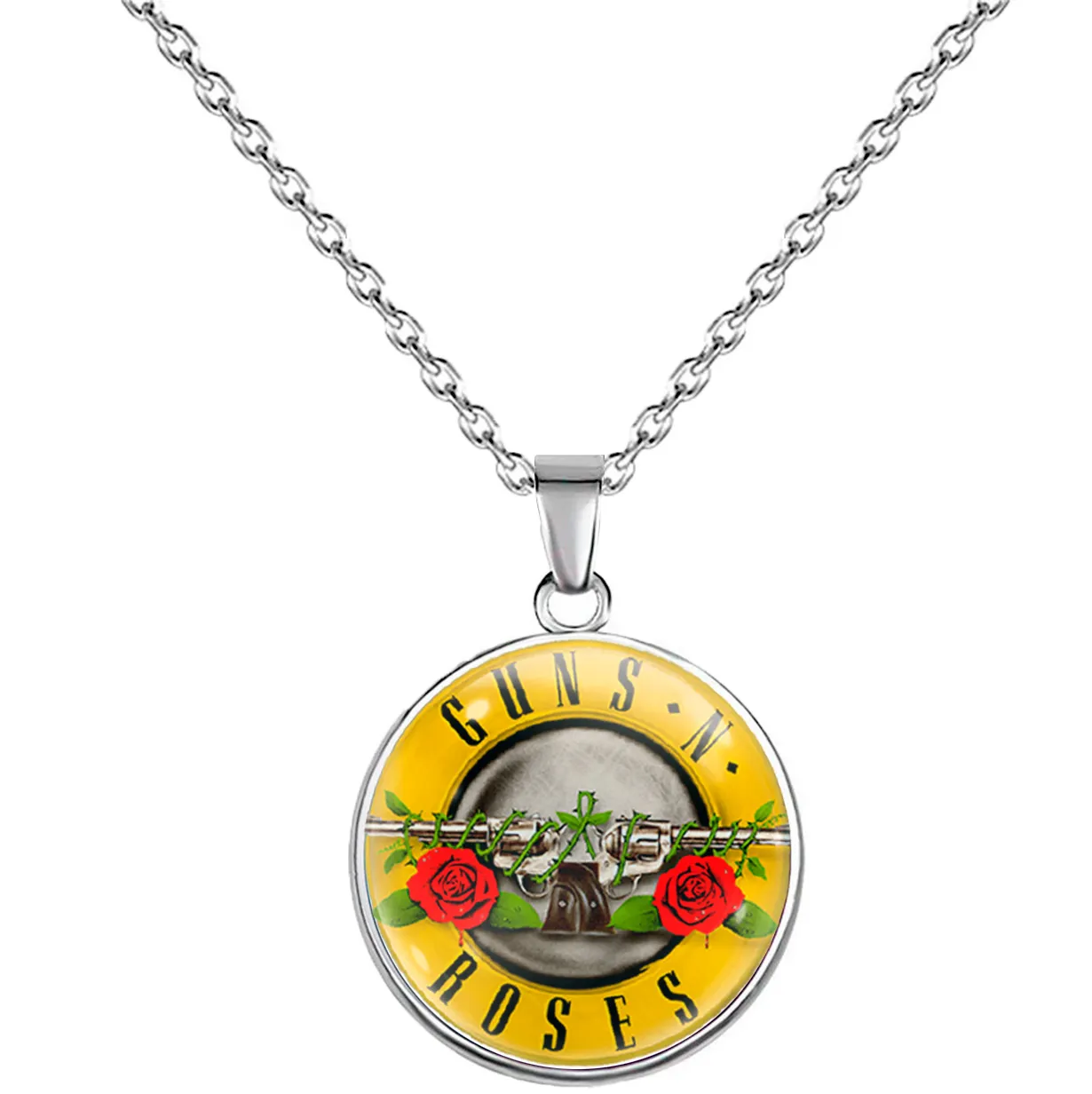 Collar Guns N' Roses Rock Musica Unisex + Estuche