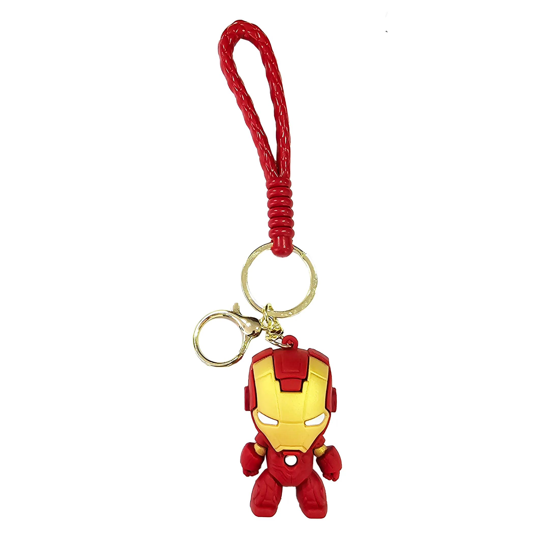 Llavero Comics Avengers Iron Man Portatil Con Gancho Unisex