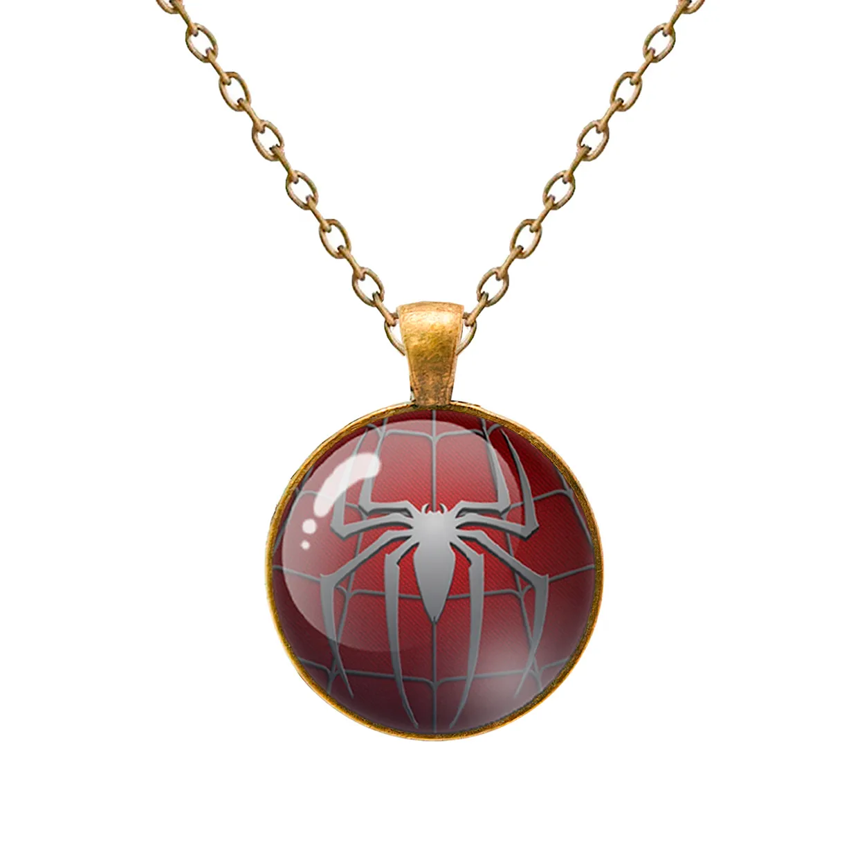 Collar Spiderman Hombre Araña Unisex + Estuche