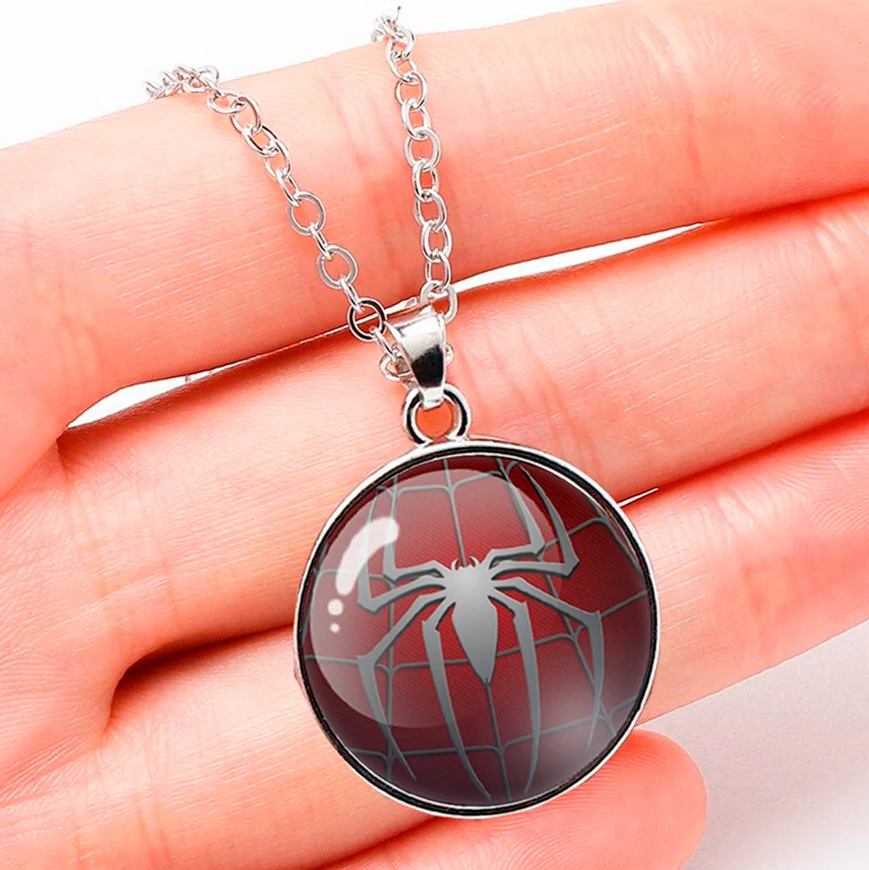 Collar Spiderman Hombre Araña Unisex + Estuche