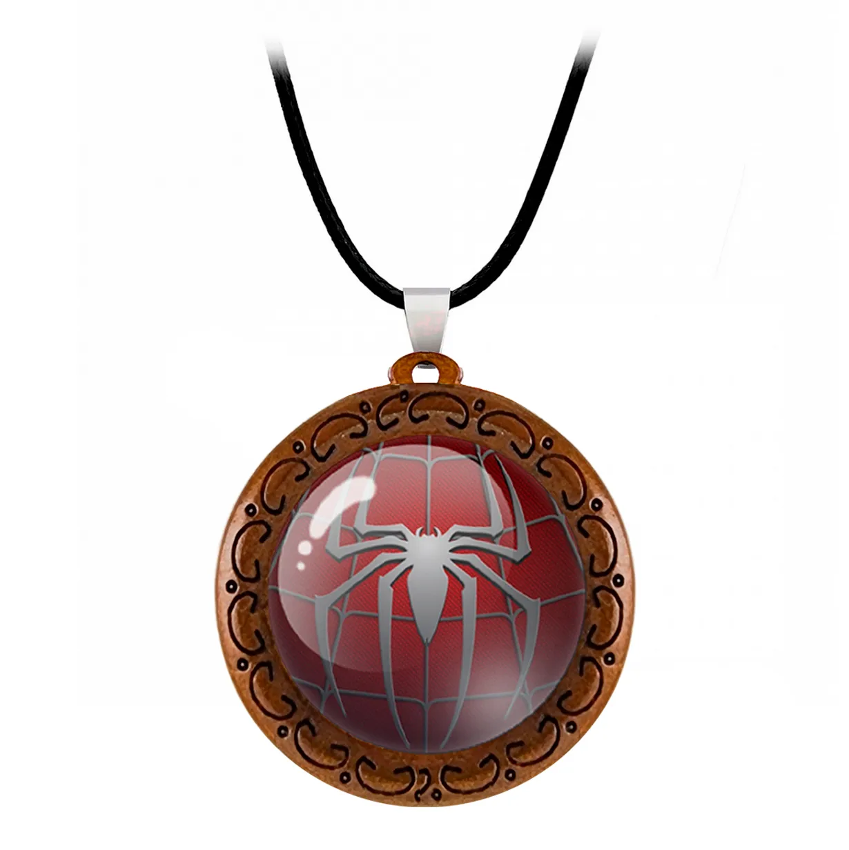 Collar Spiderman Hombre Araña Unisex + Estuche