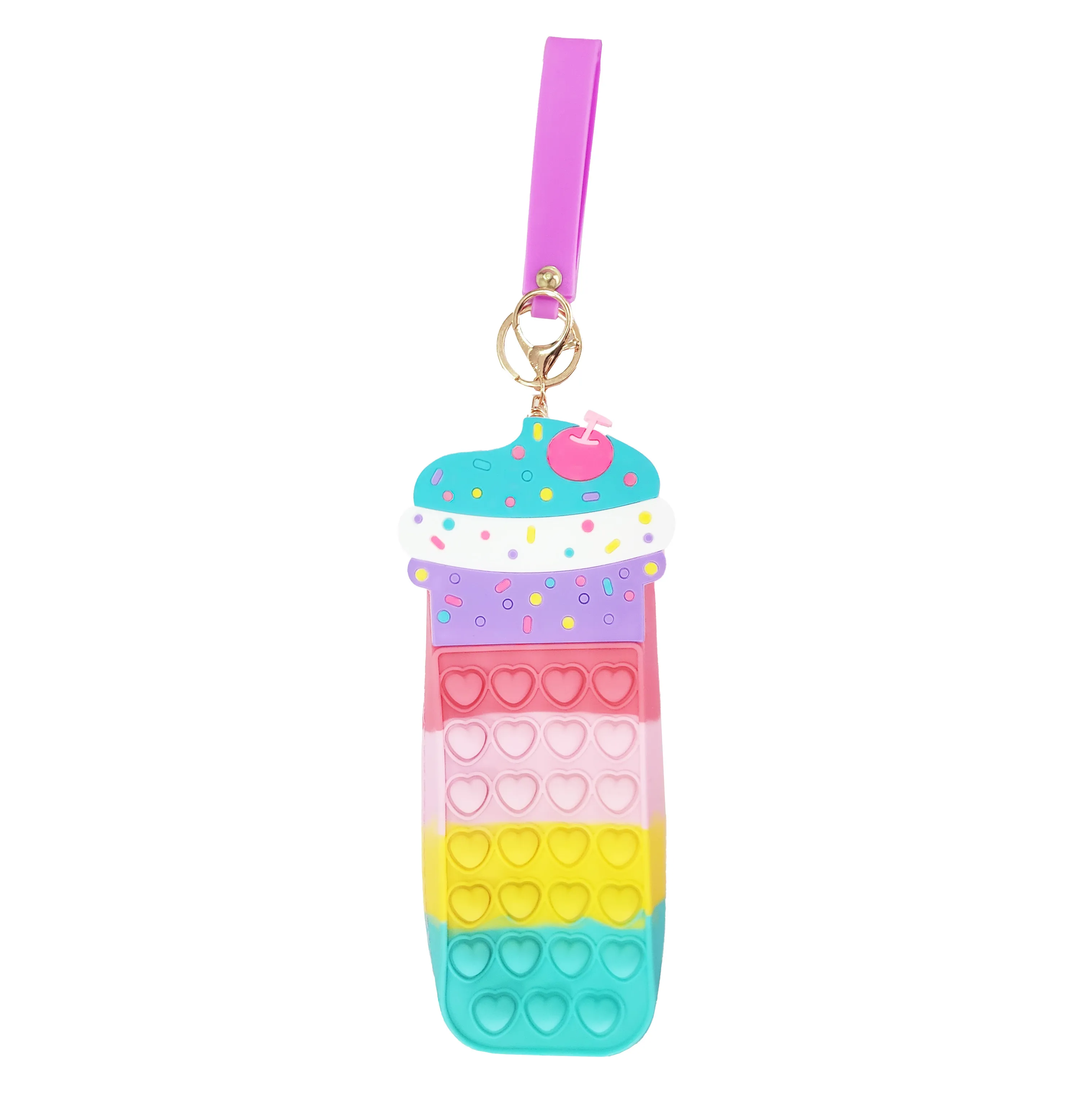 Push Pop It Bolso Unicornio Kawai, Monedero Popit Cartuchera