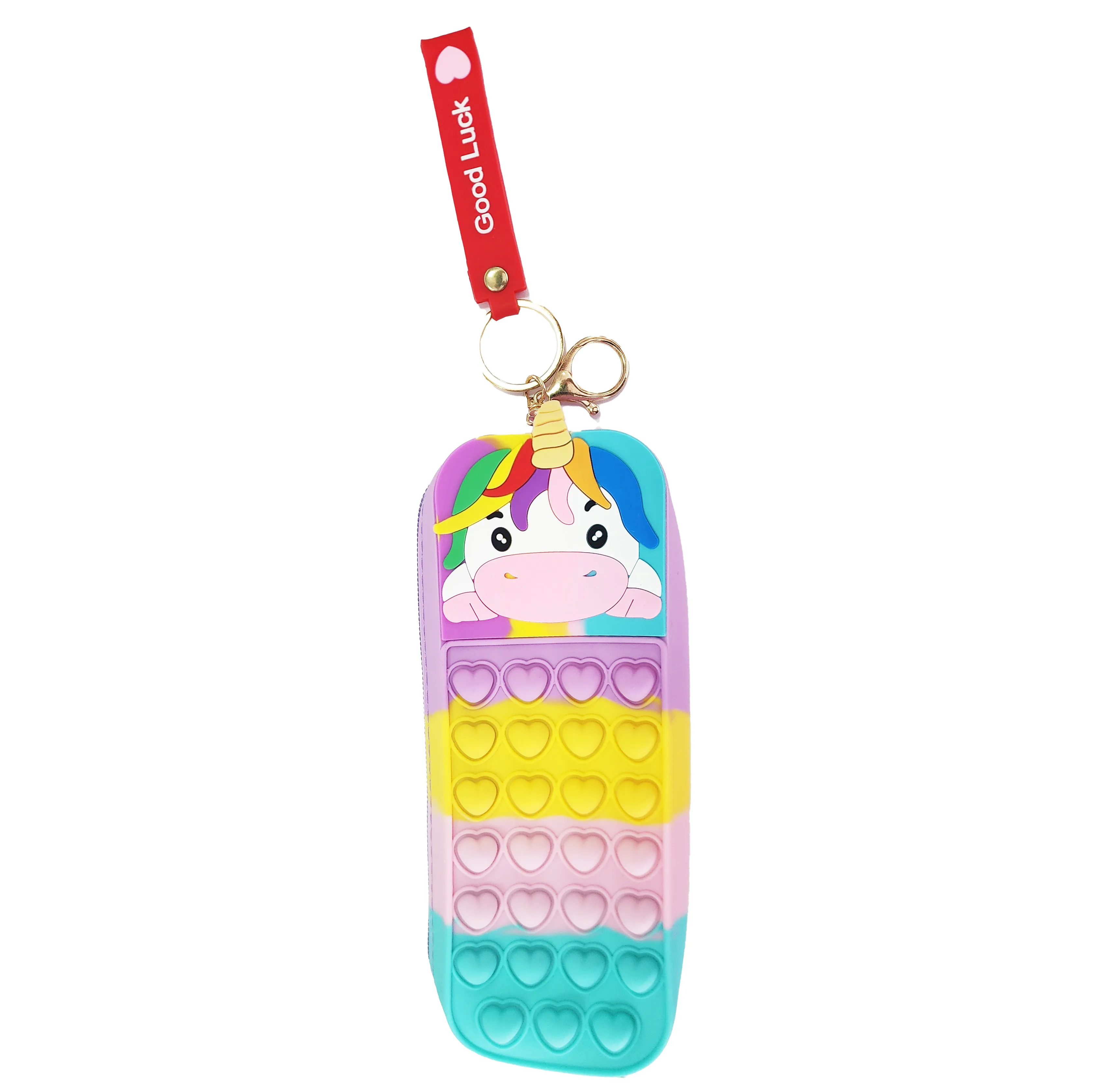 Push Pop It Bolso Unicornio Kawai, Monedero Popit Cartuchera