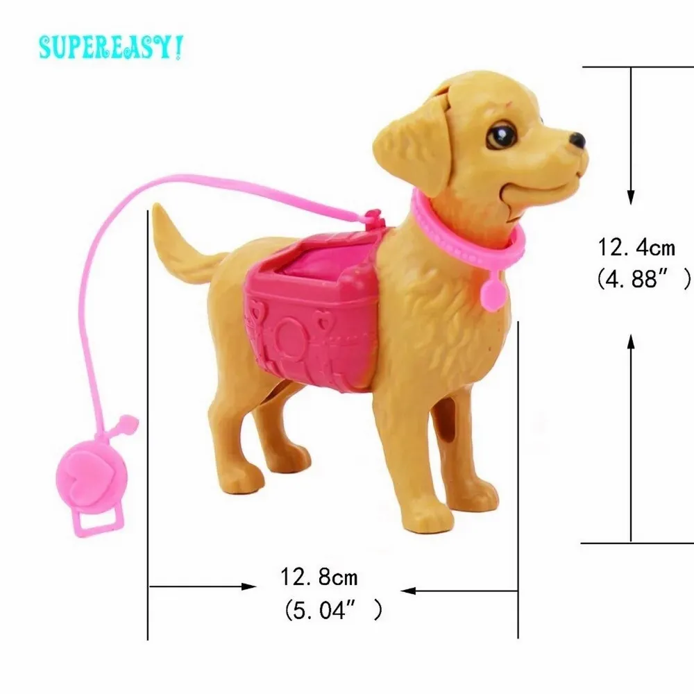 Muñeca Moda Con Mascota Perro Accesorios Niñas Juguete 