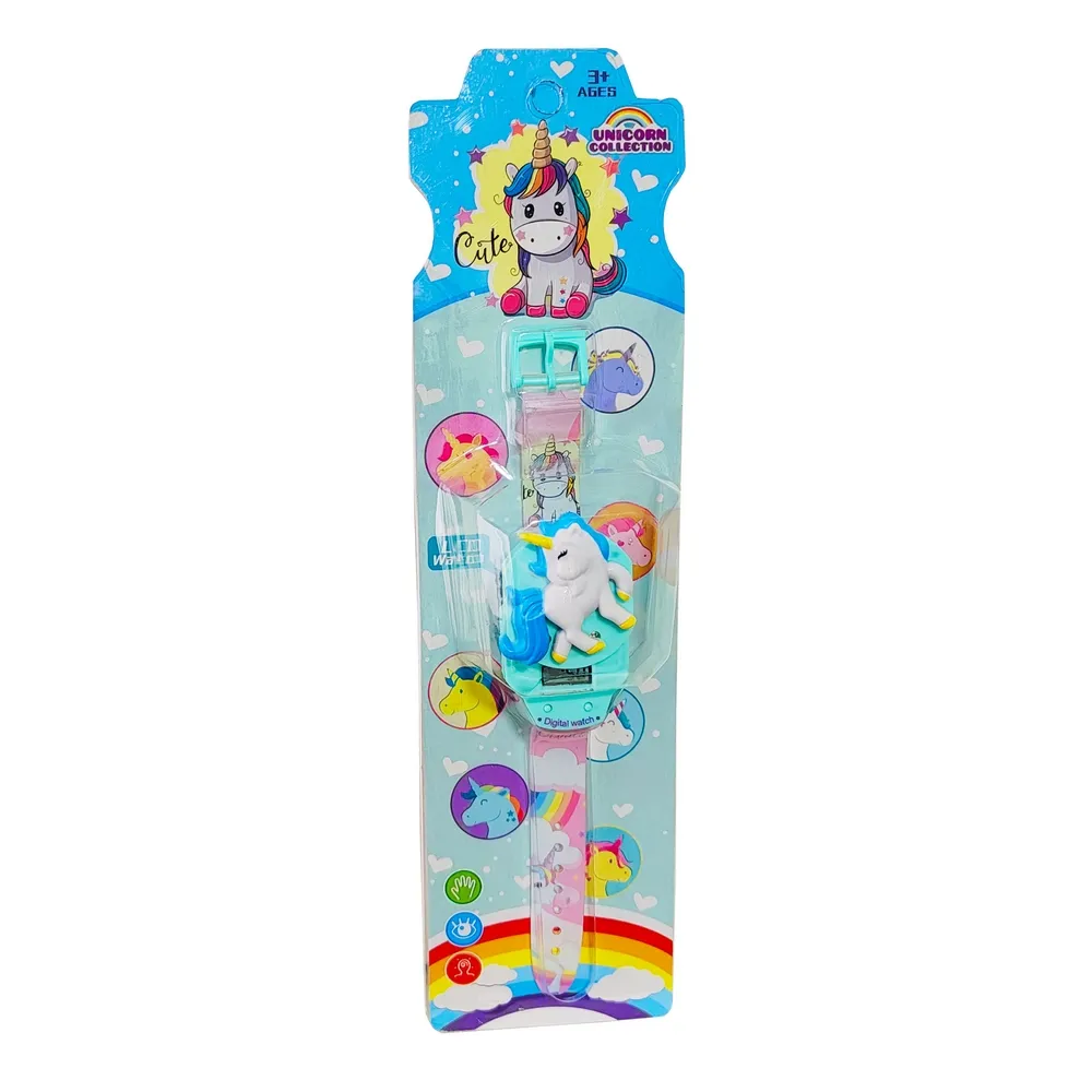 Reloj Niñas Digital Tapa Infantil Unicornio Pony Niñas Poni