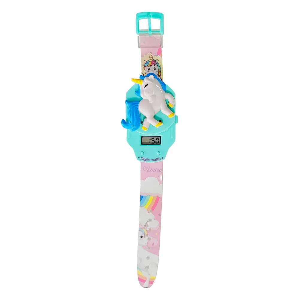 Reloj Niñas Digital Tapa Infantil Unicornio Pony Niñas Poni