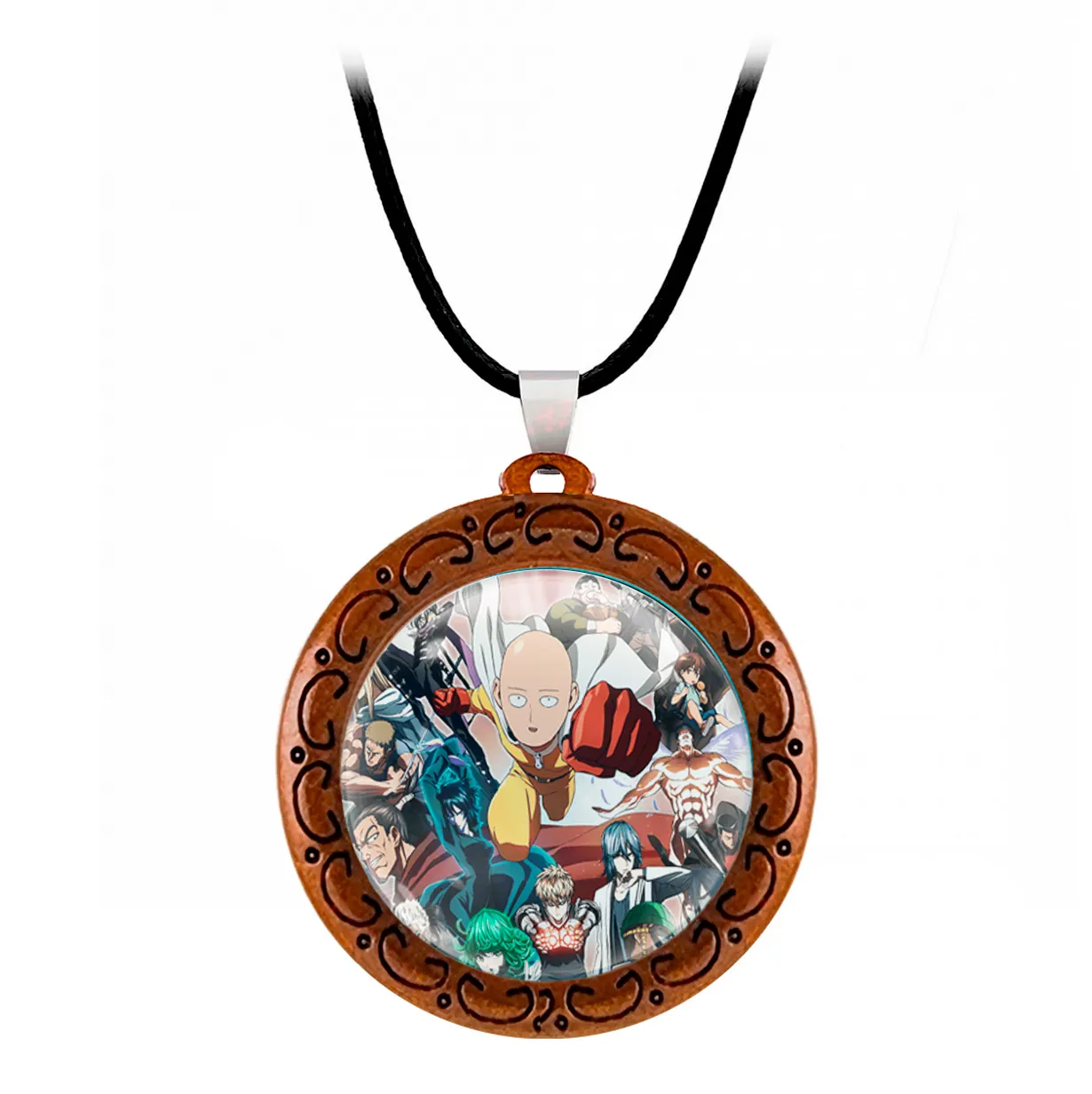 Collar One Punch-man Comics Unisex Detalle + Estuche