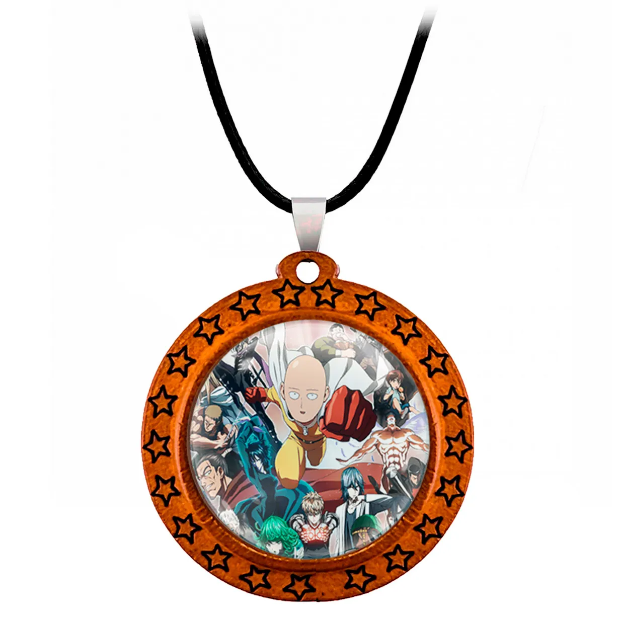 Collar One Punch-man Comics Unisex Detalle + Estuche