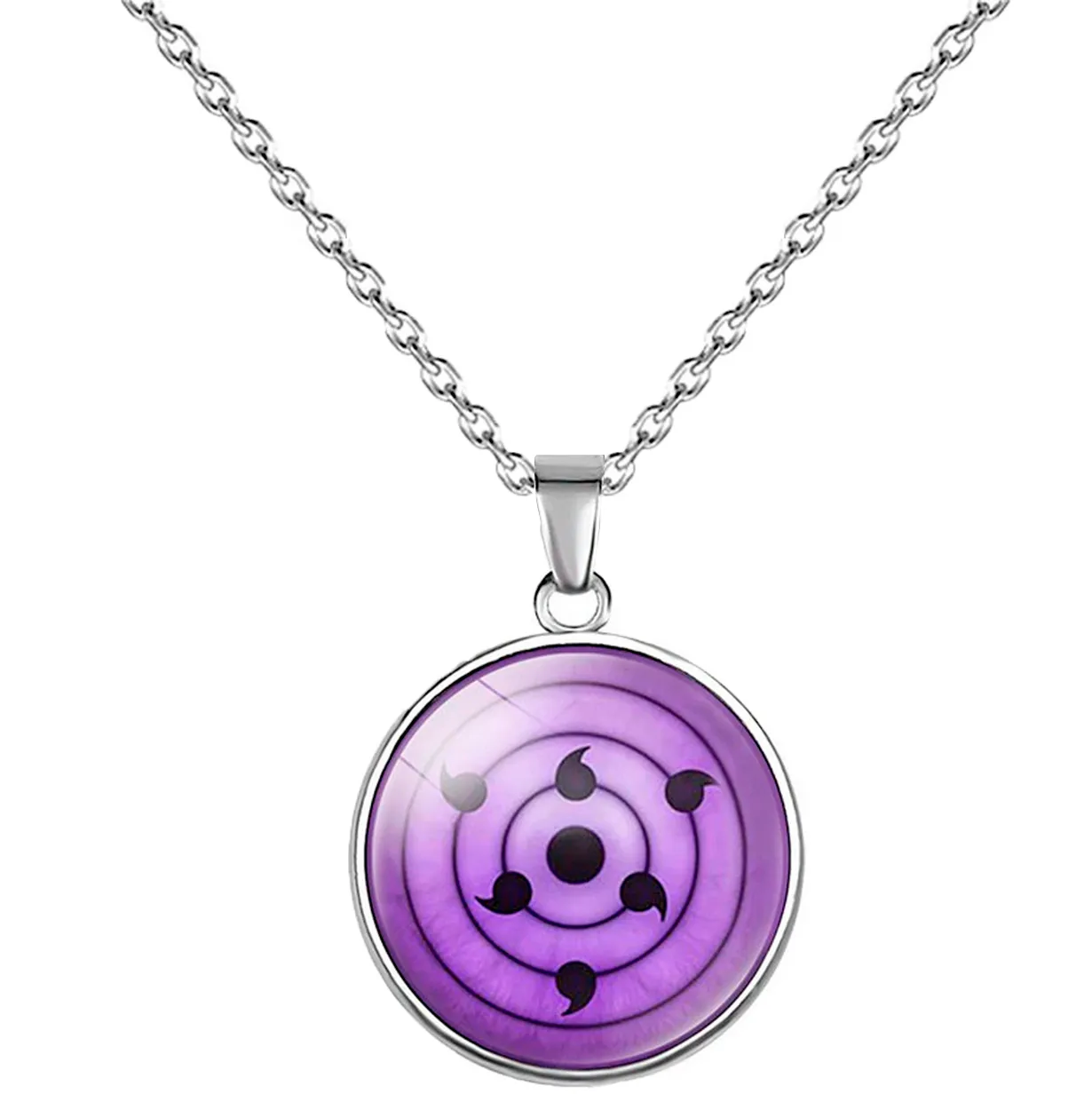 Collar Rinnegan Supremo Naruto Anime Unisex + Estuche