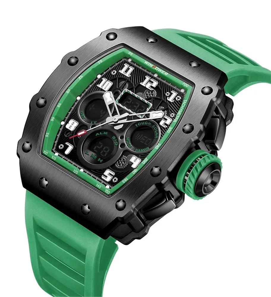 Reloj Digital Analogo G-force Al179 Deportivo + Estuche 