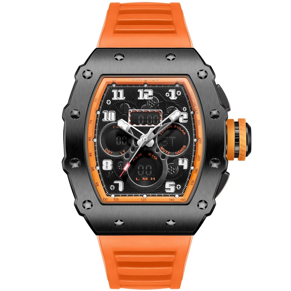 Reloj Digital Analogo G-force Al179 Deportivo + Estuche 