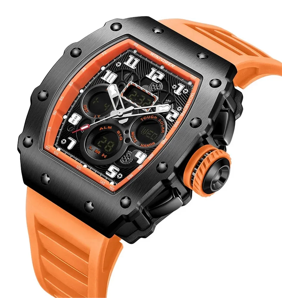 Reloj Digital Analogo G-force Al179 Deportivo + Estuche 