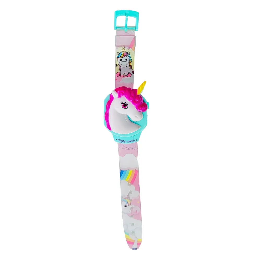 Reloj Niñas Digital Tapa Infantil Unicornio Pony Niñas Poni