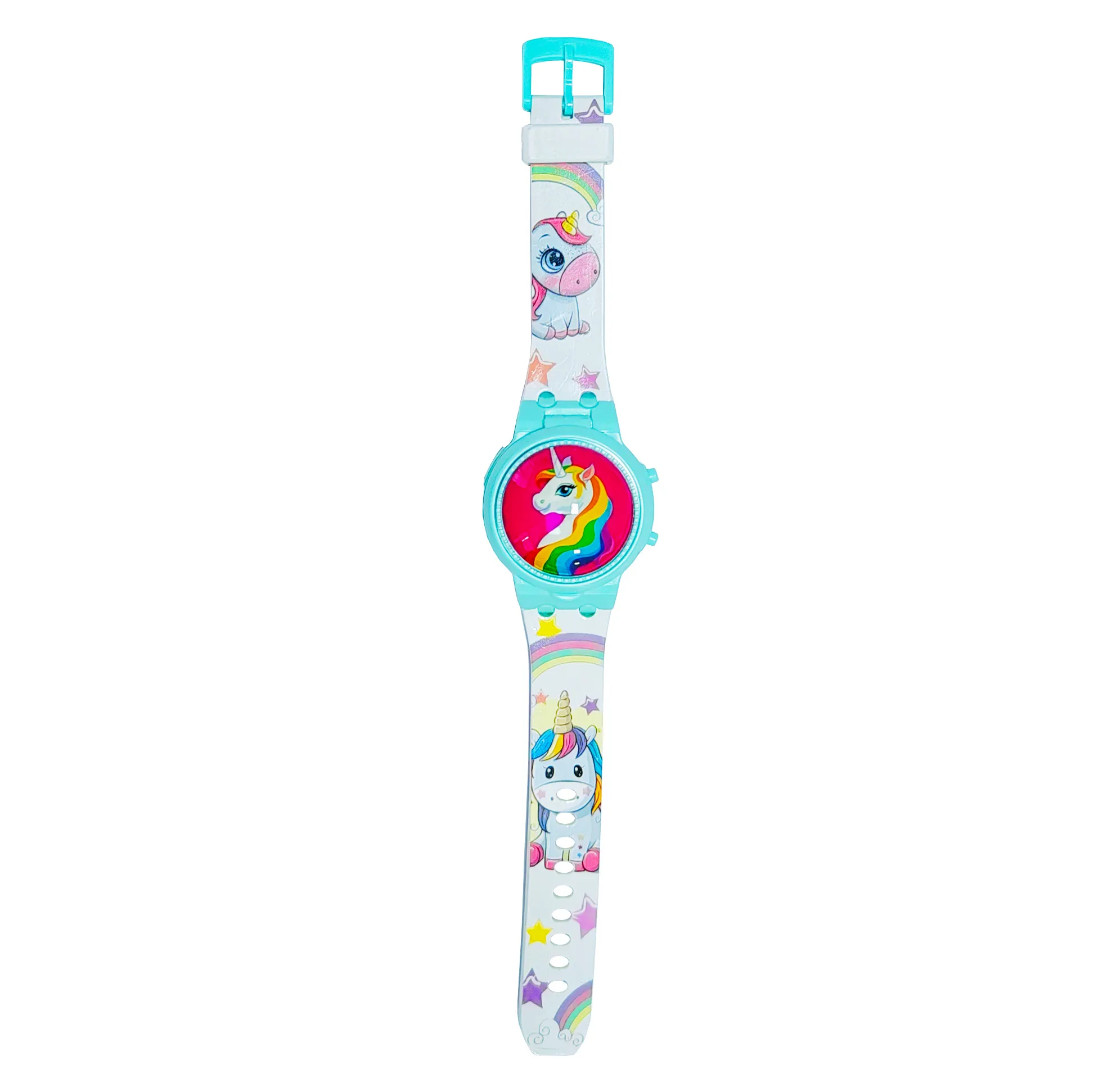 Reloj Niñas Digital Tapa Infantil Unicornio 360 Pony Niñas 