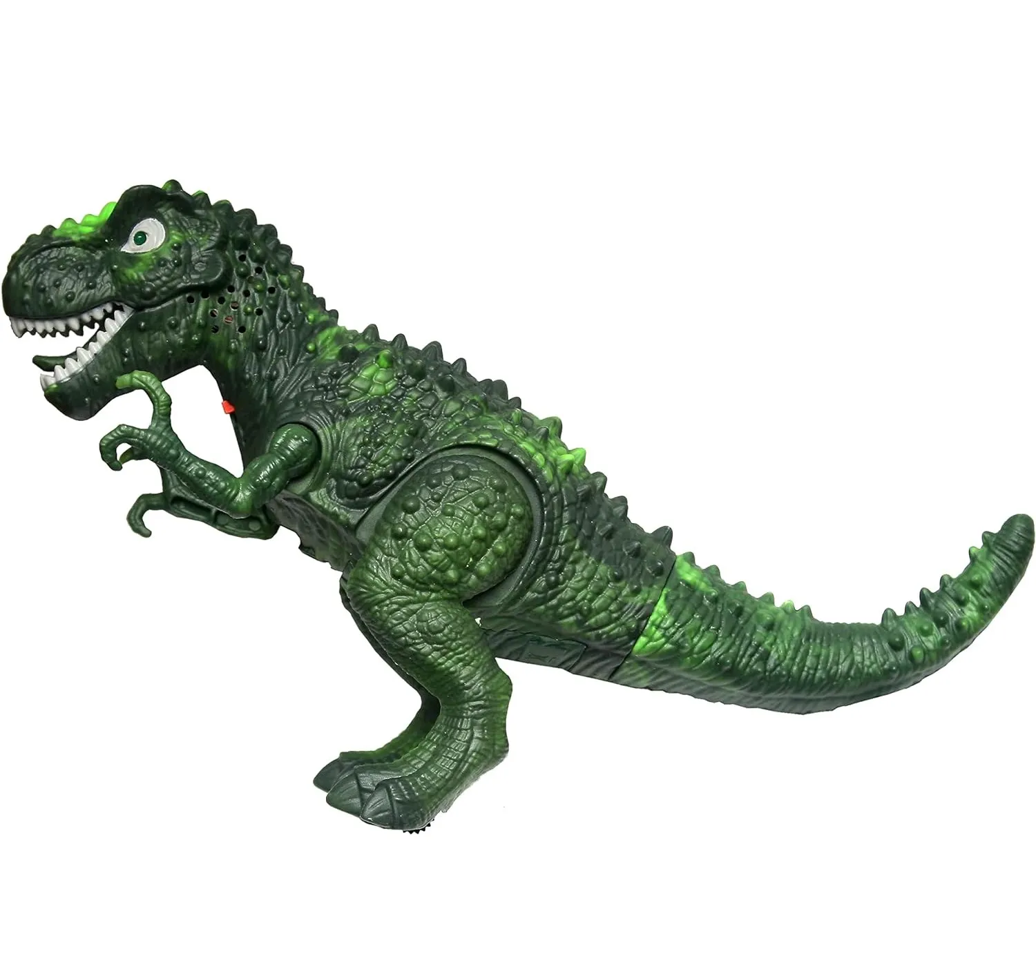 Dinosaurio Tiranosaurio Rex Movimiento Sonidos Niño +bateria