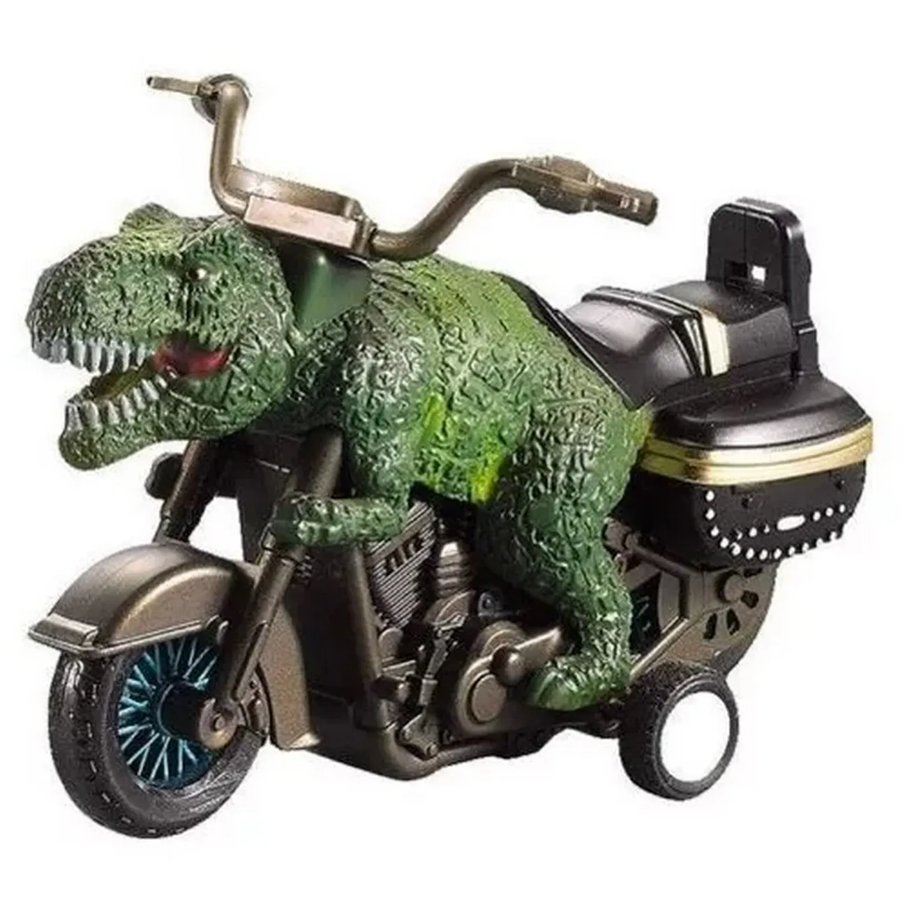 Moto Motocicleta Harley Juguetes Niños Dinosaurio Rex Tirano