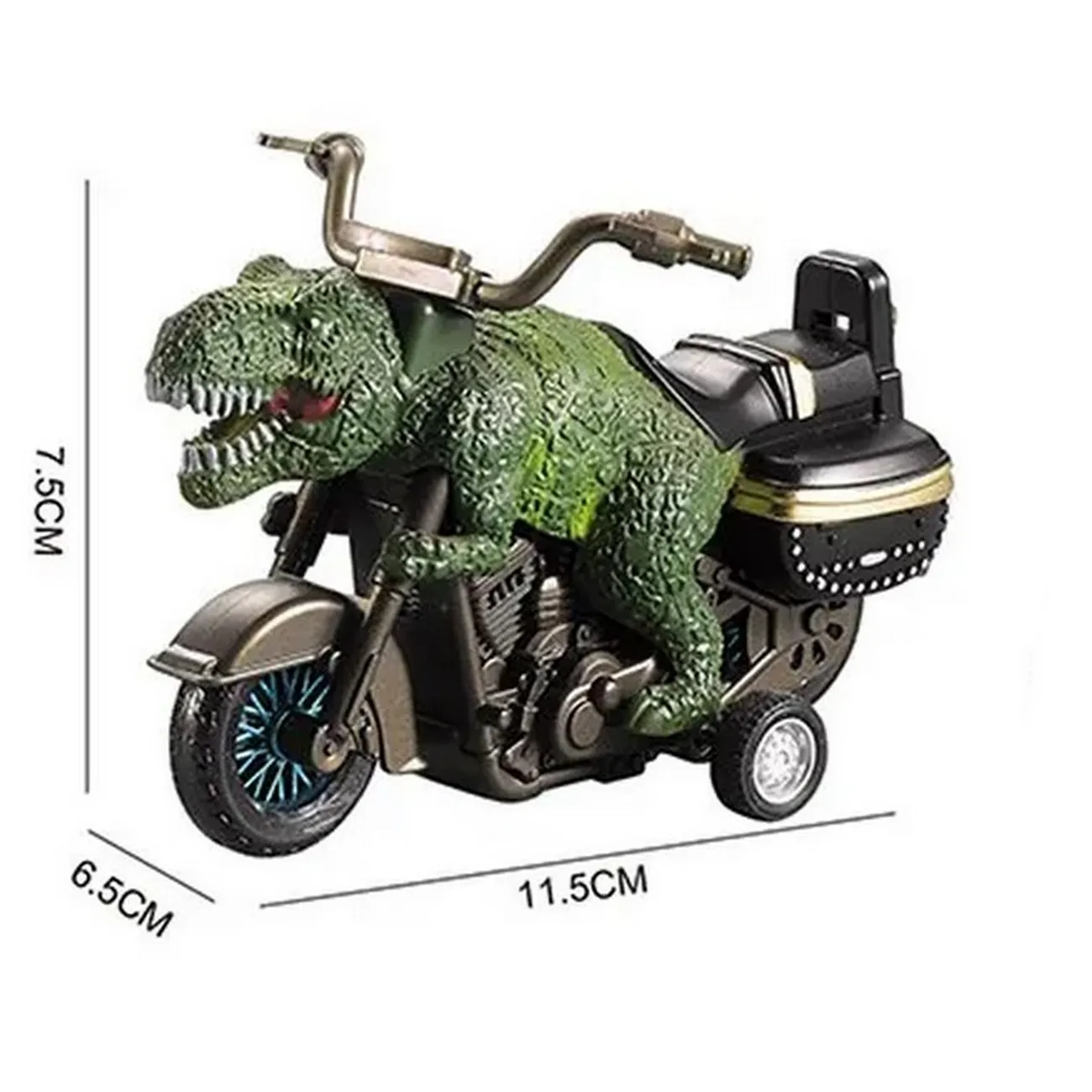 Moto Motocicleta Harley Juguetes Niños Dinosaurio Rex Tirano