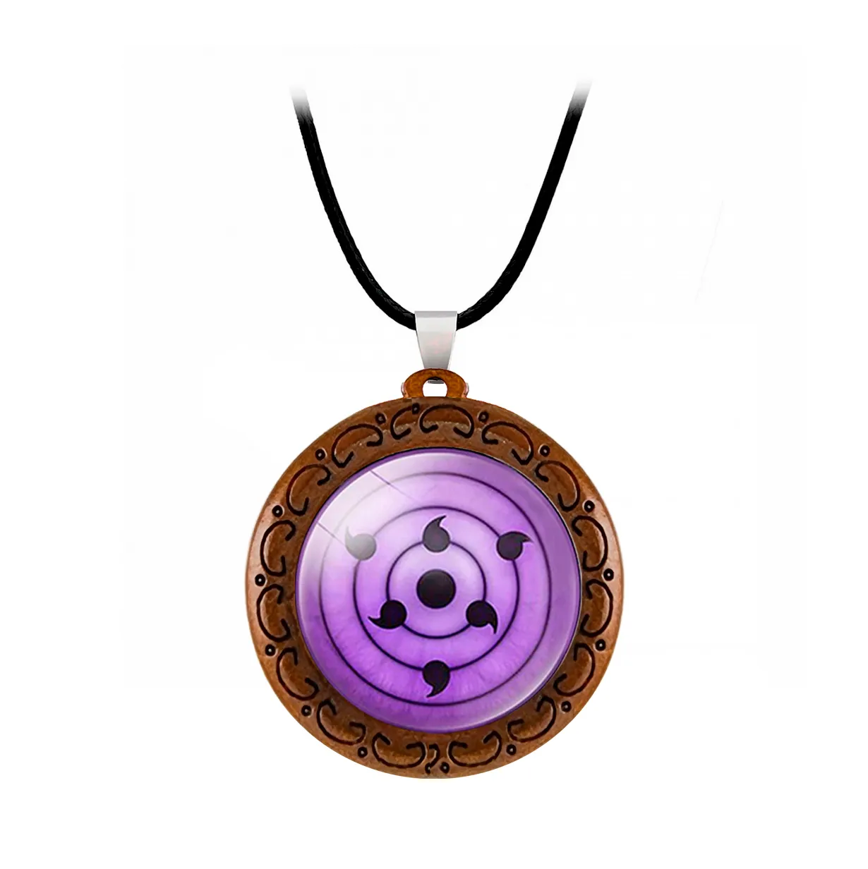 Collar Rinnegan Supremo Naruto Anime Unisex + Estuche