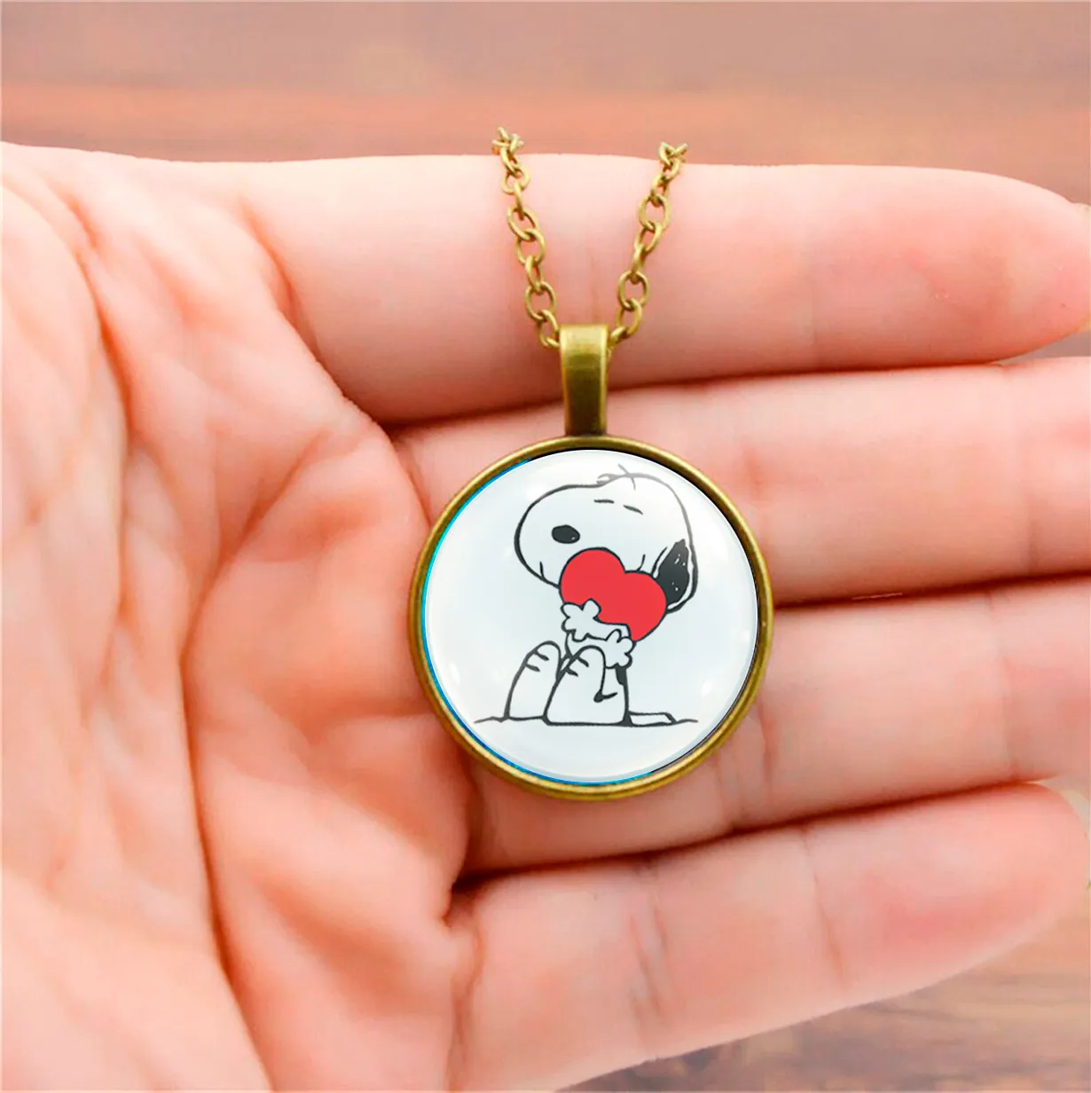 Collar Snoopy Perro Unisex + Estuche