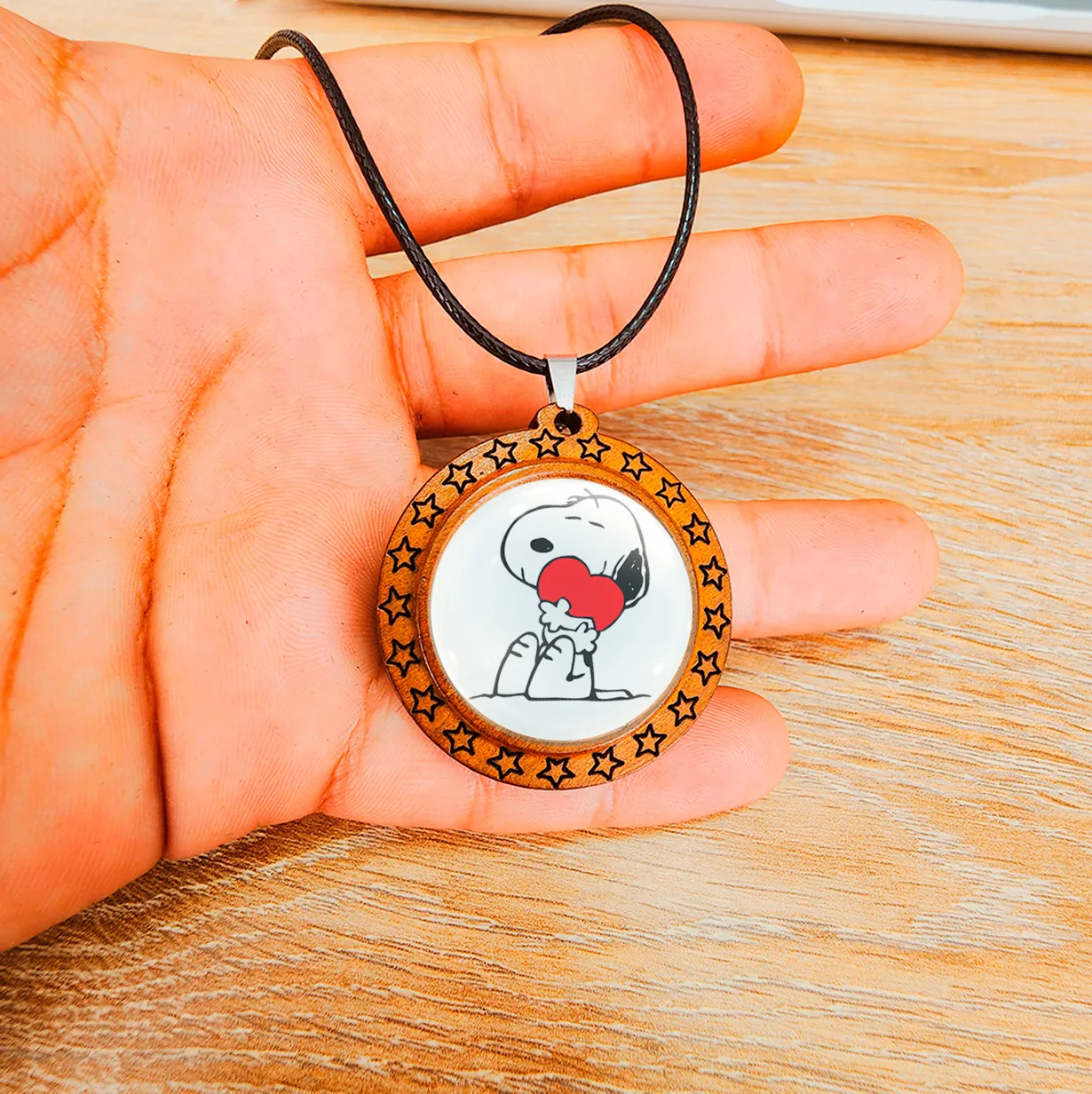 Collar Snoopy Perro Unisex + Estuche