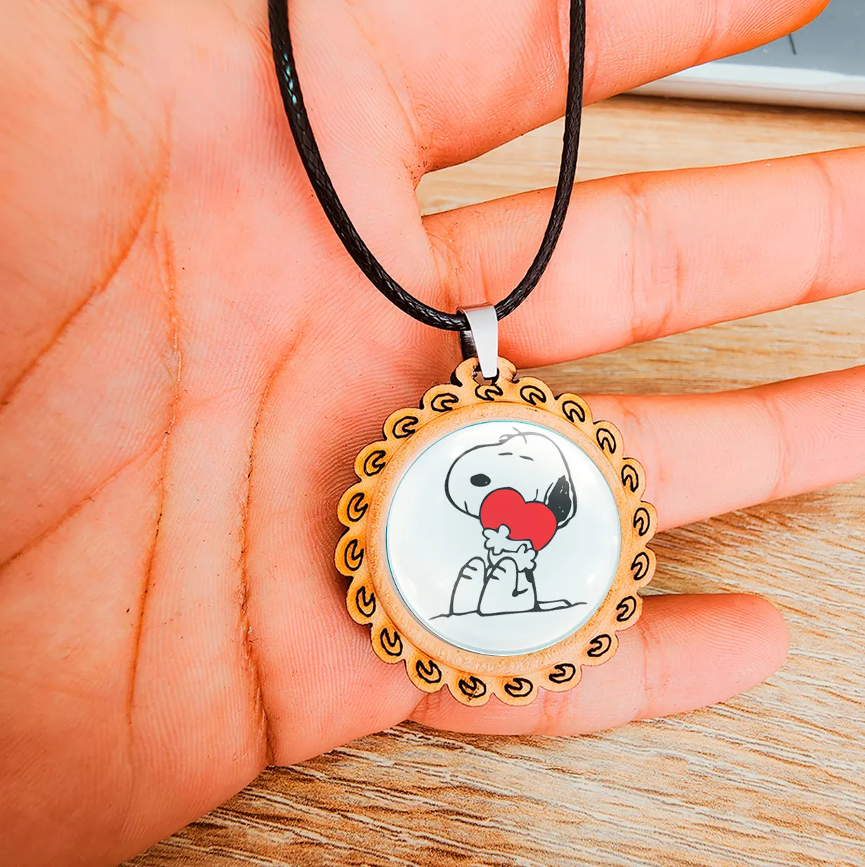 Collar Snoopy Perro Unisex + Estuche