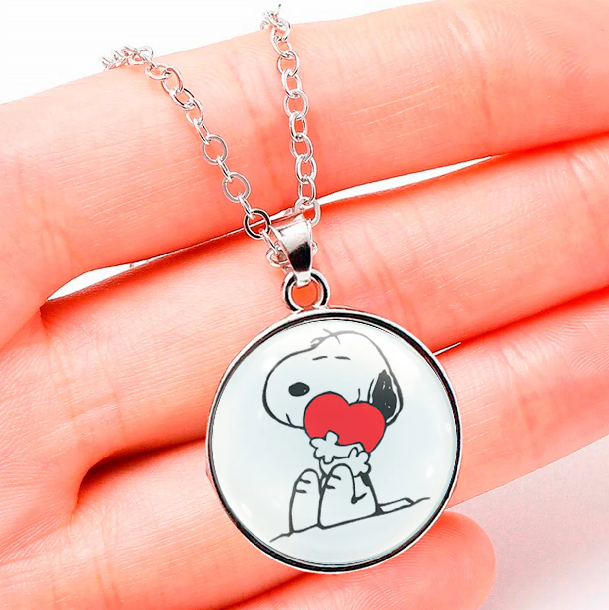 Collar Snoopy Perro Unisex + Estuche