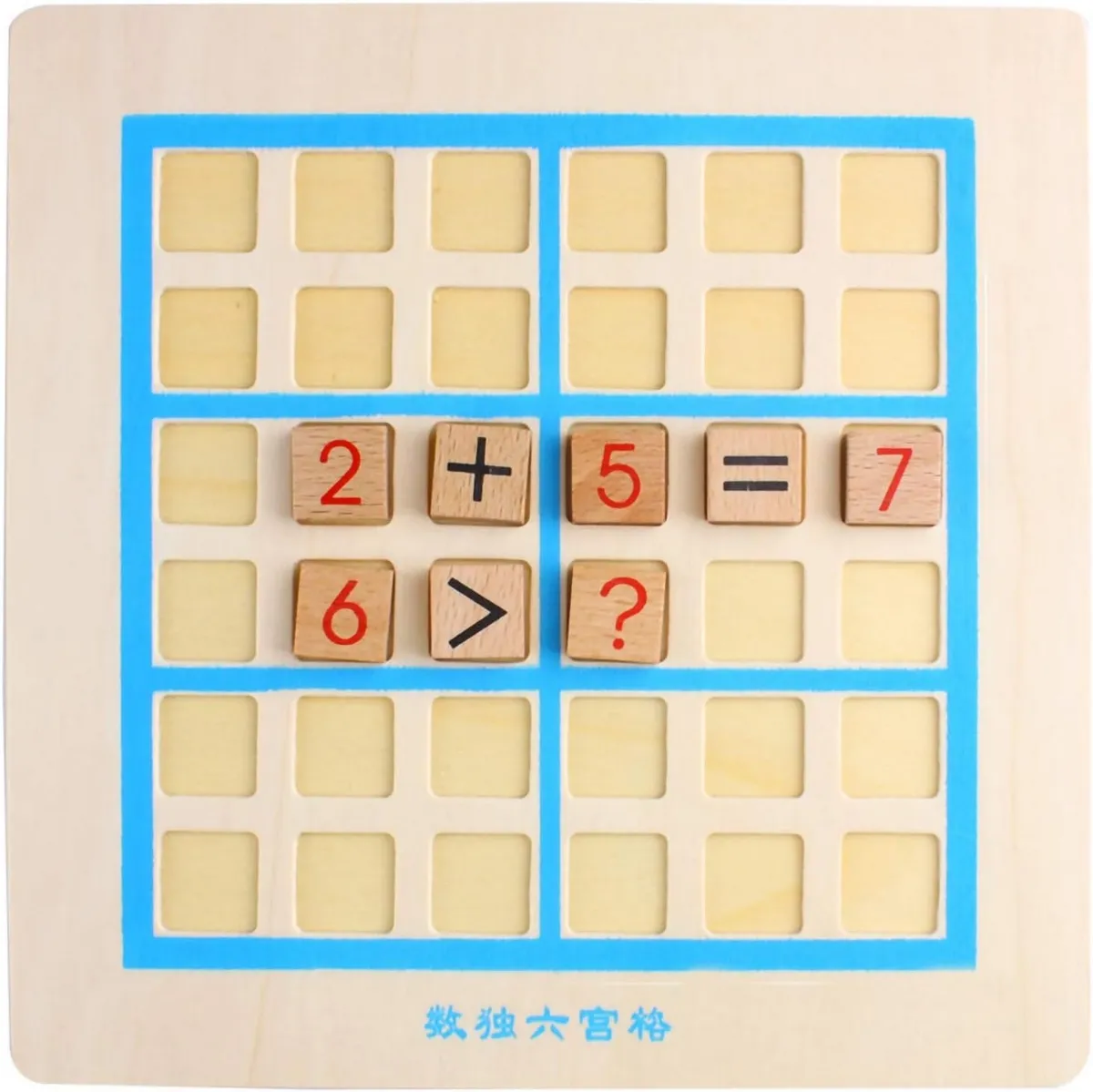 Sudoku Madera Juego Mental Matematico Numeros 100 Ejercicios