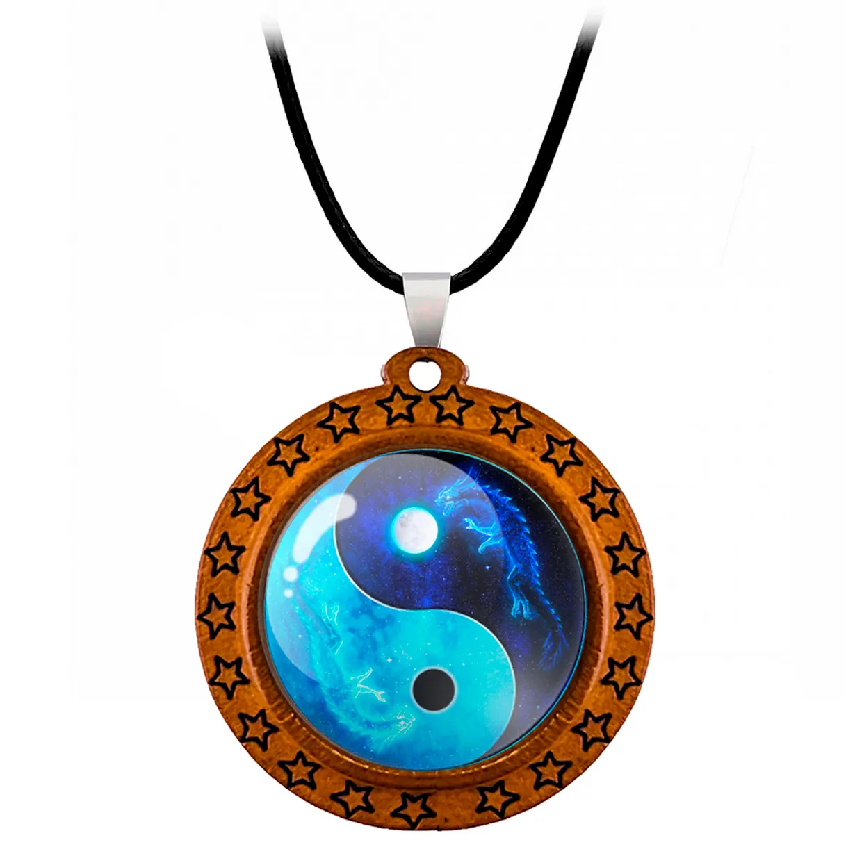 Collar Yin Yang Yinyang Yin Yan Unisex + Estuche