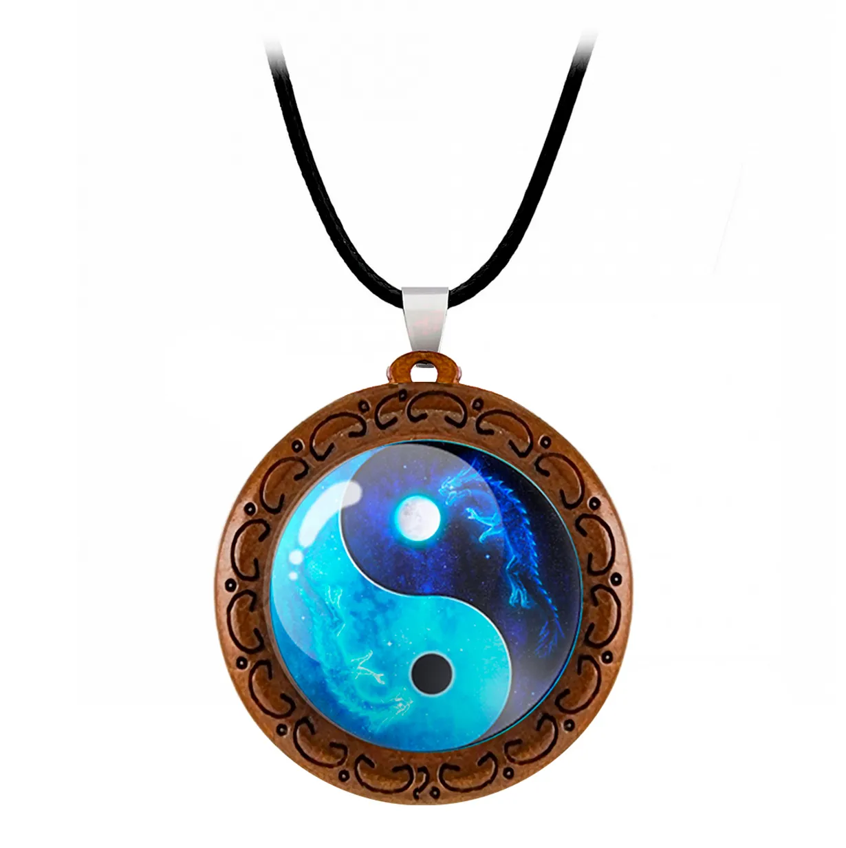 Collar Yin Yang Yinyang Yin Yan Unisex + Estuche