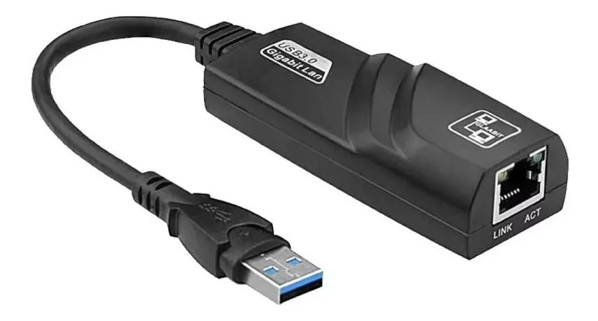 Adaptador Usb 3.0 A Ethernet Rj45 Lan 1000mbps