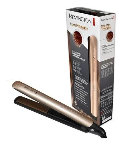 Plancha Remington Keratina Y Argan S8599 Original