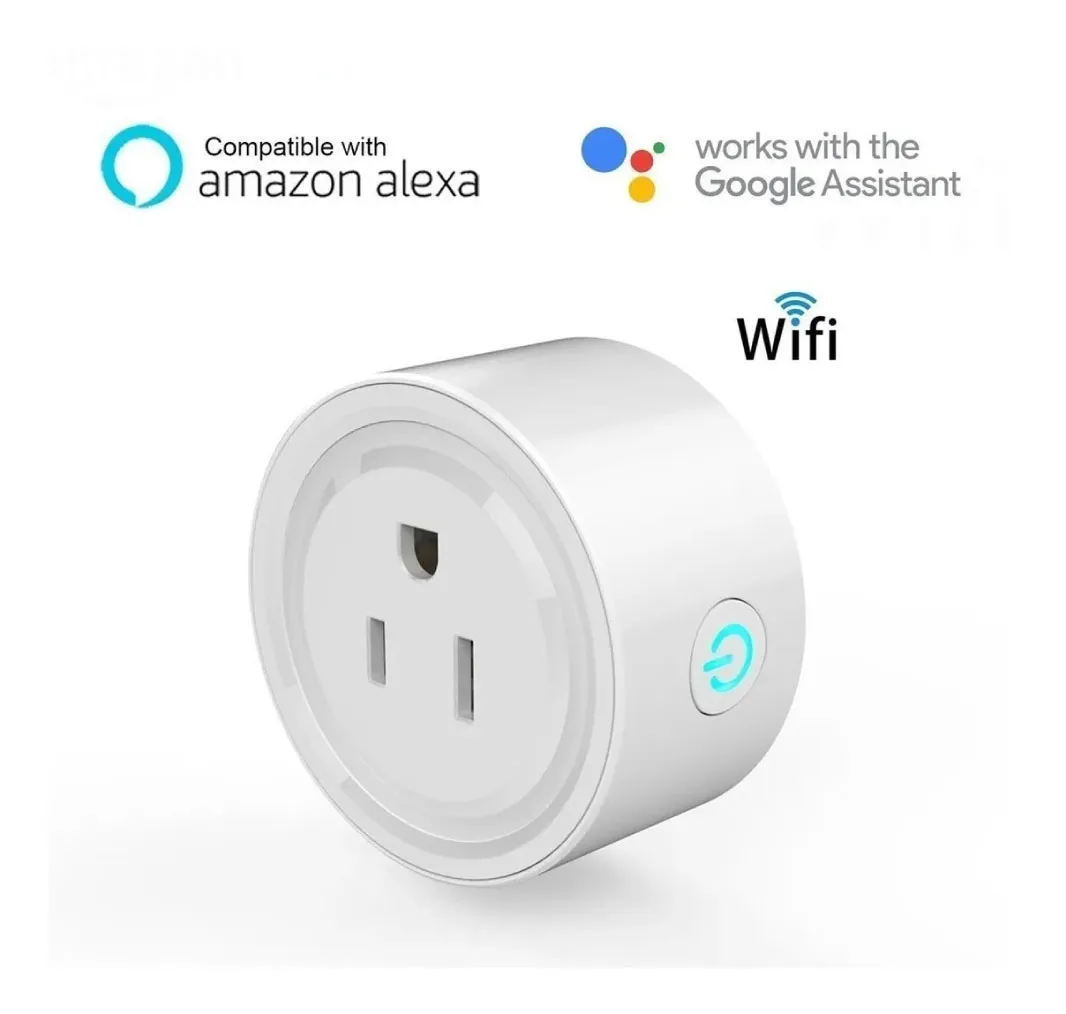 Enchufe Inteligente Wifi Compatible con Alexa, Google Assistant Y IFTTT X4