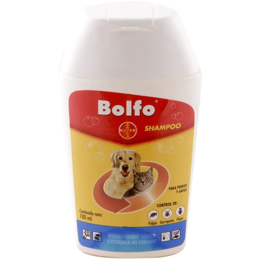 Bolfo Shampoo Antipulgas Perros Gatos 100Ml