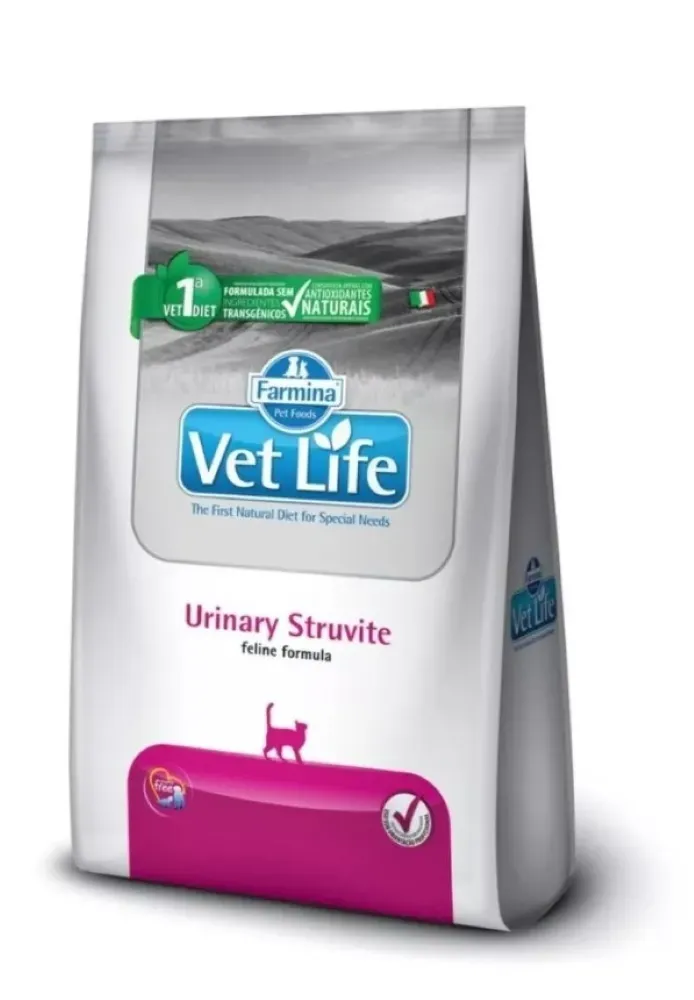 Vet Life Feline Gatos Urinary Struvite Cálculos 2kg